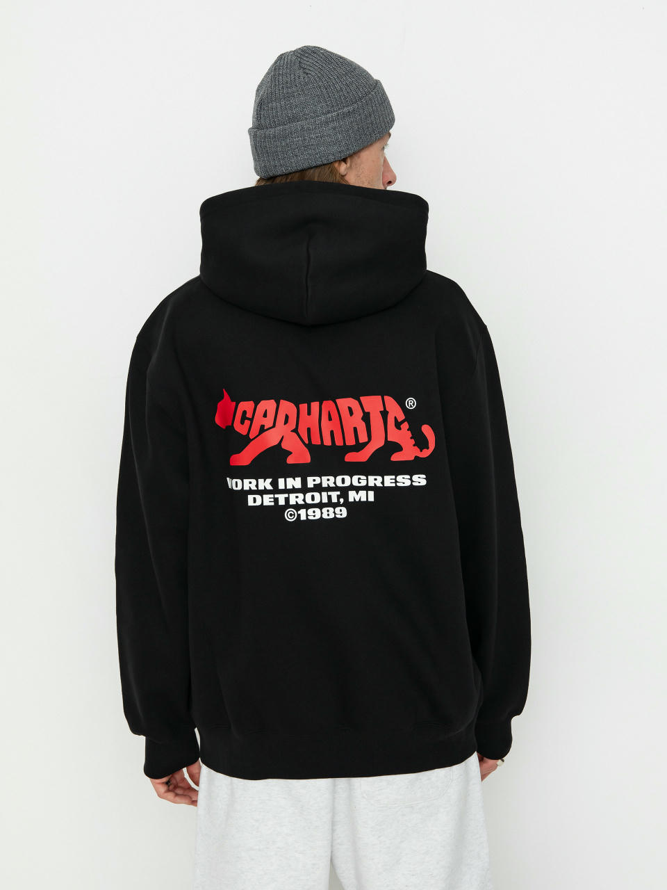 Carhartt WIP Rocky Script HD Hoodie (black)