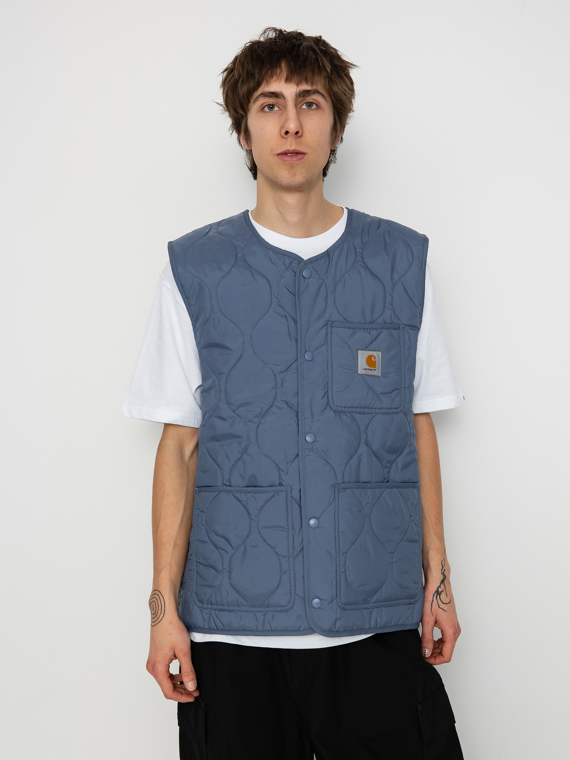 Carhartt WIP Vest Skyton blue bay blue