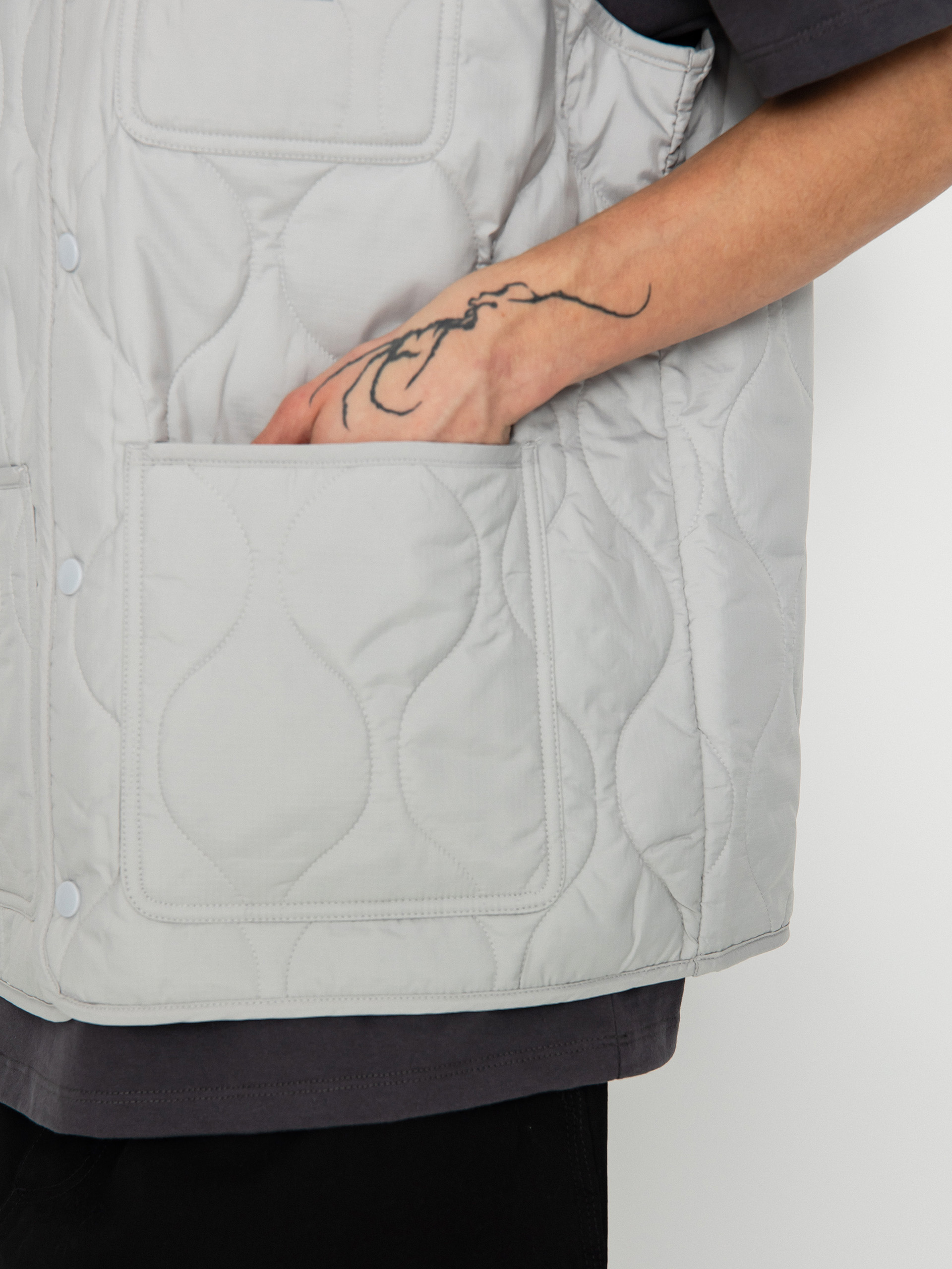 Carhartt WIP Weste Skyton (sonic silver)