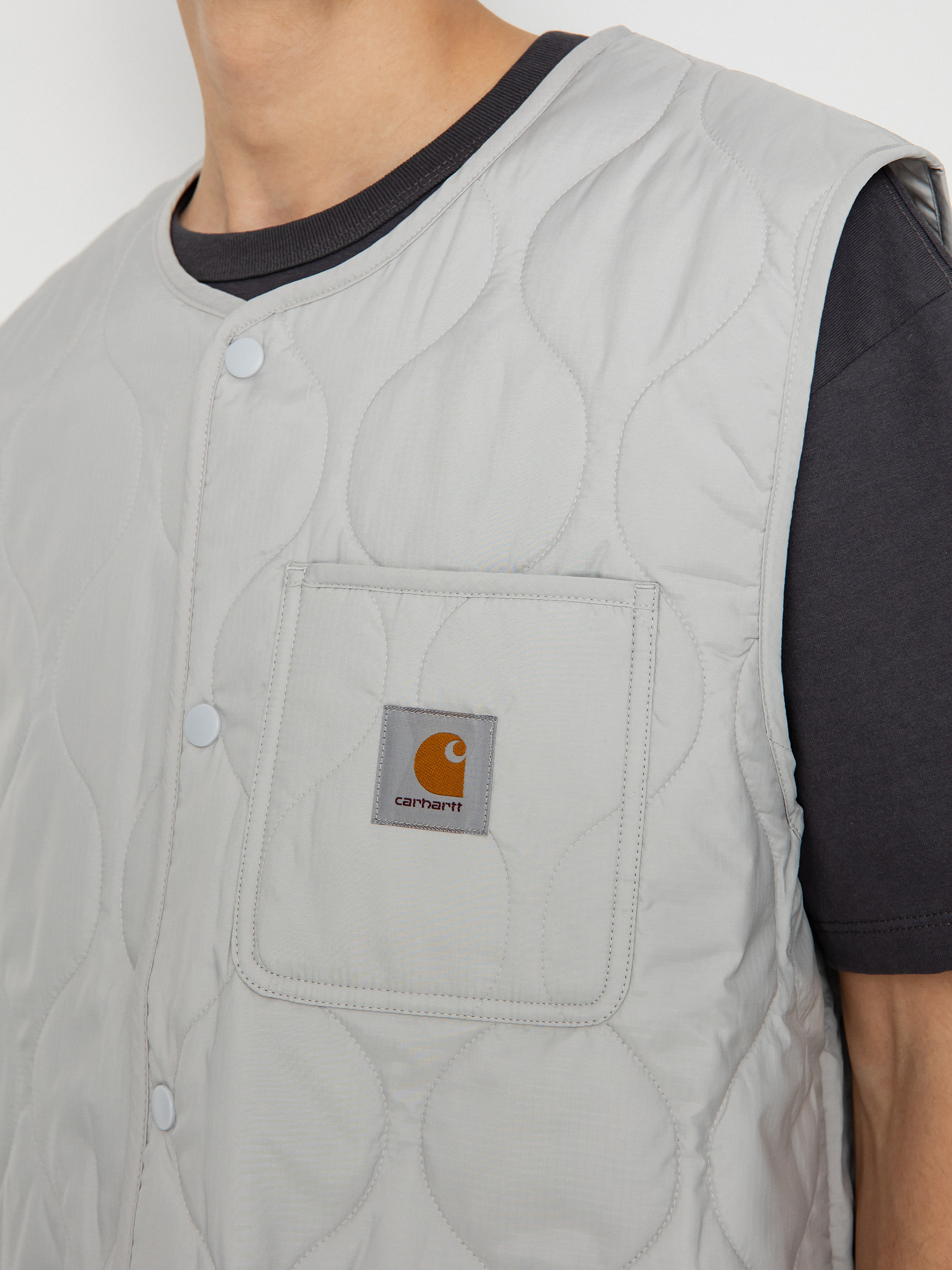 Carhartt WIP Weste Skyton (sonic silver)