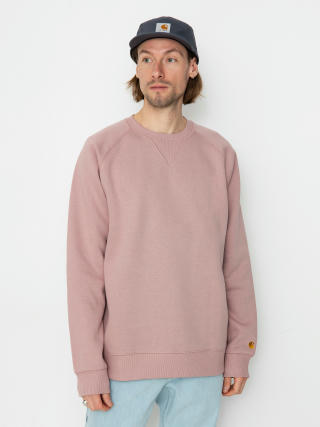 Carhartt WIP Sweatshirt Chase (glassy pink/gold)
