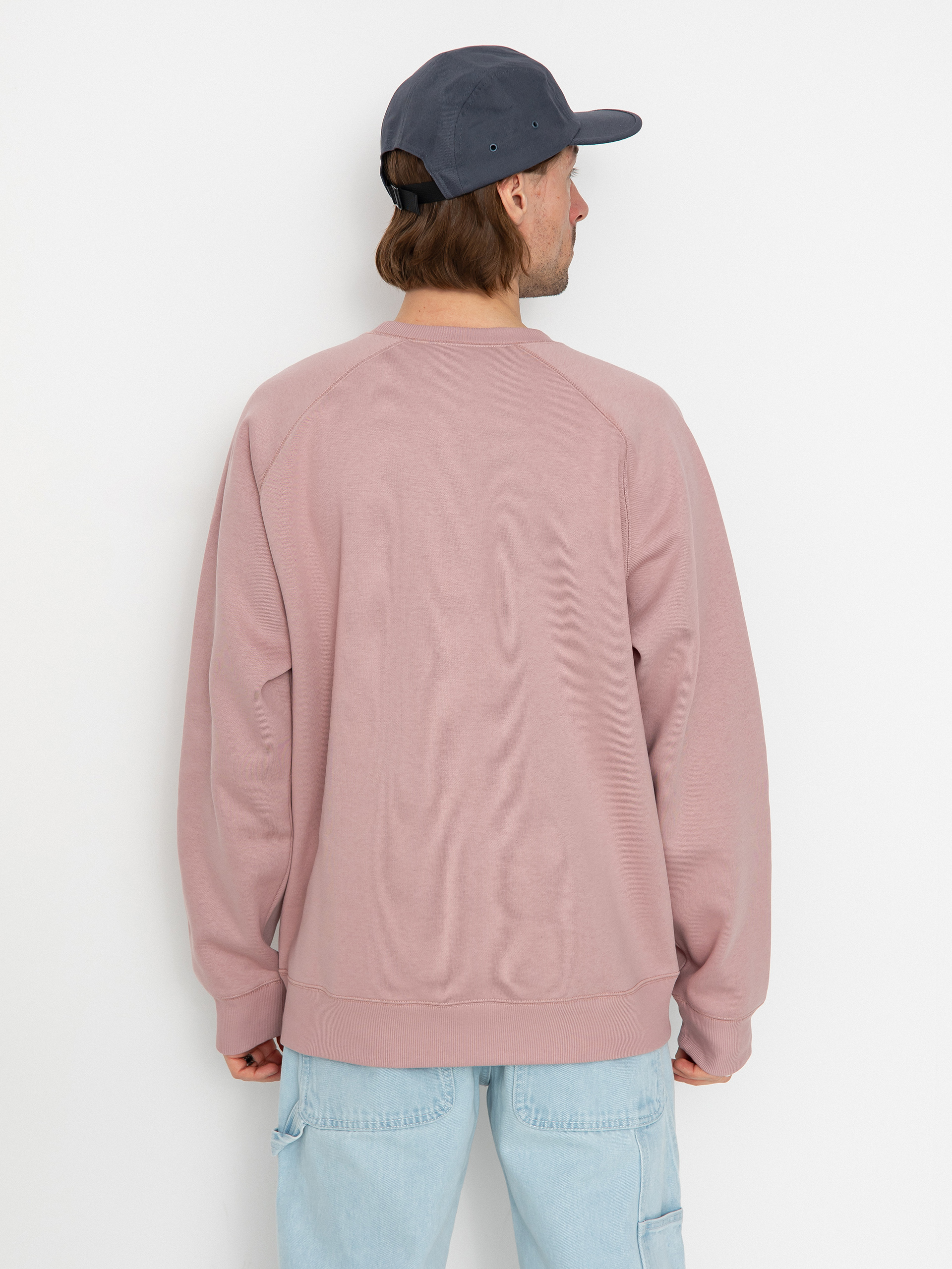 Carhartt WIP Sweatshirt Chase (glassy pink/gold)
