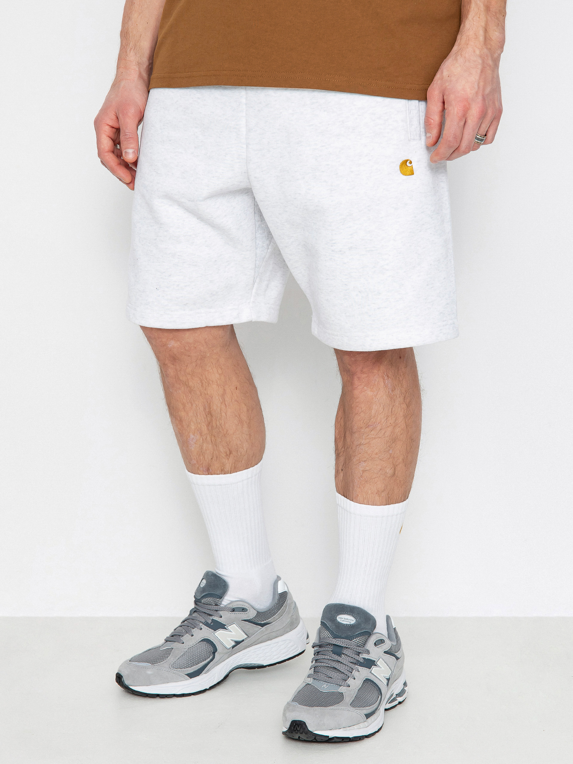 Carhartt WIP Shorts Chase (ash heather/gold)