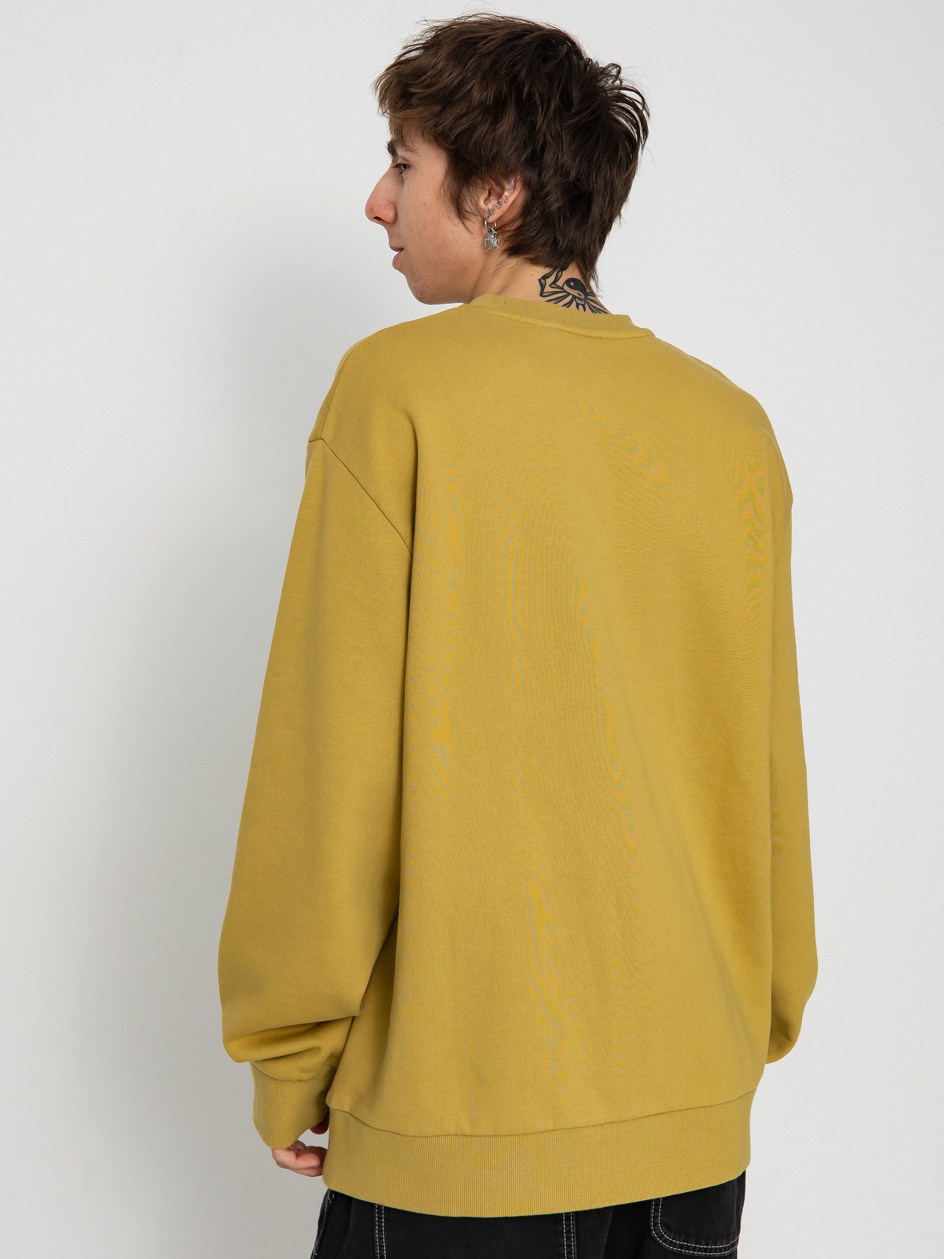 Carhartt WIP Sweatshirt Script Embroidery (agate/white)