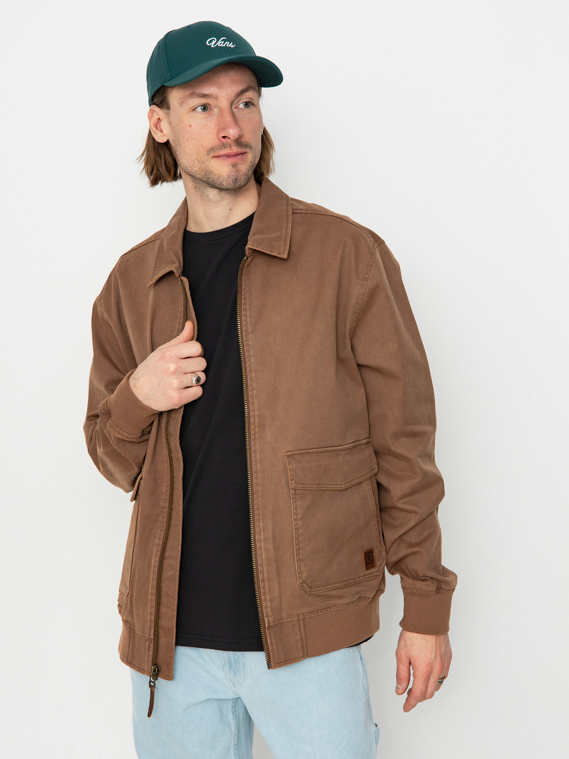 Brixton Dillinger Station Jacke (sepia sol wash)