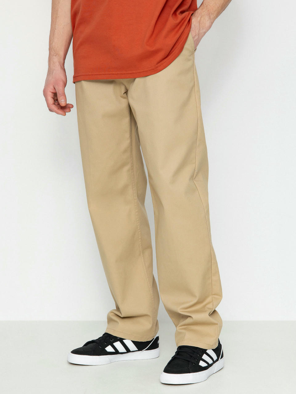 Brixton Choice Chino Relaxed Pants (sand)