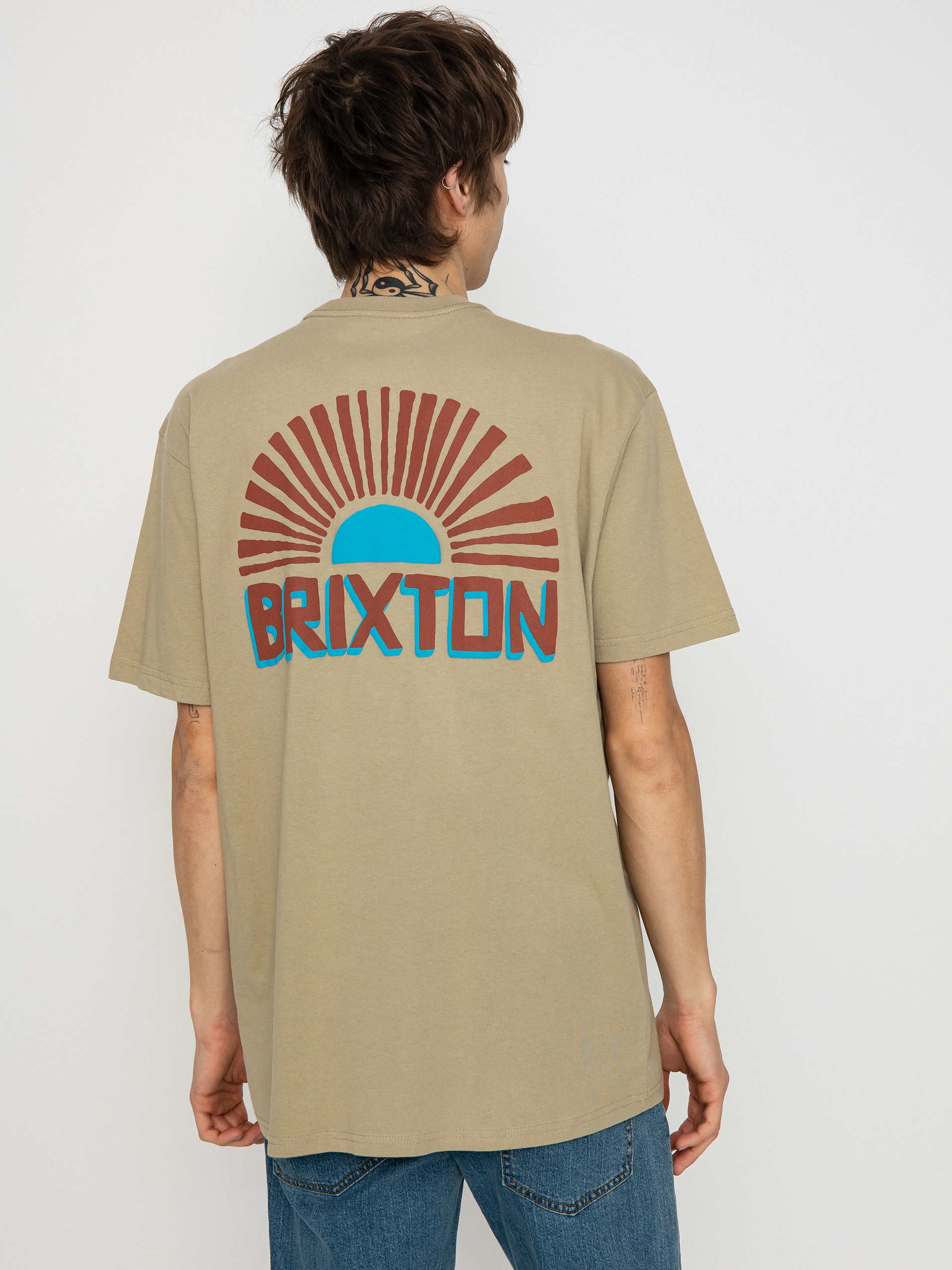 Brixton Fairview Tlrt T-Shirt (oatmeal)