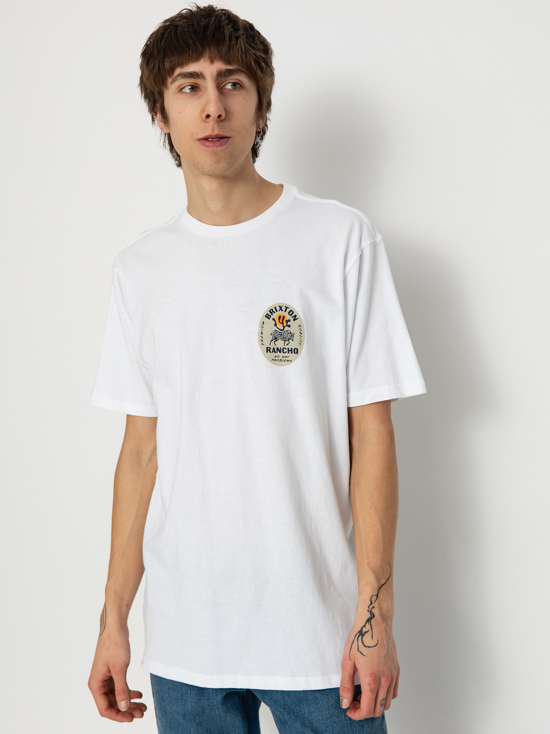 Brixton Rancho Tlrt T-Shirt (white)