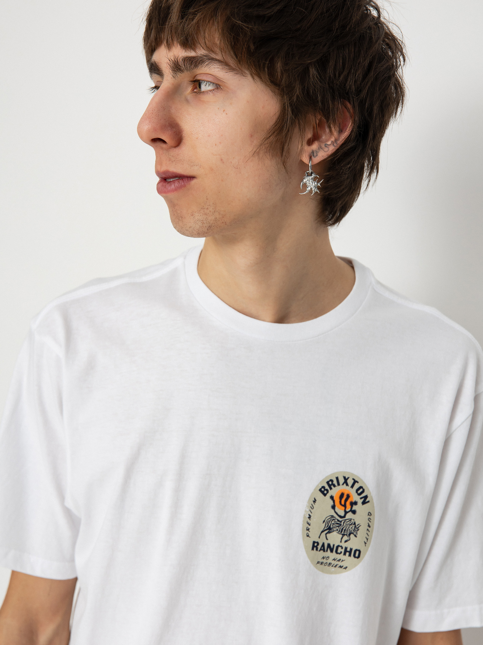 Brixton Rancho Tlrt T-Shirt (white)