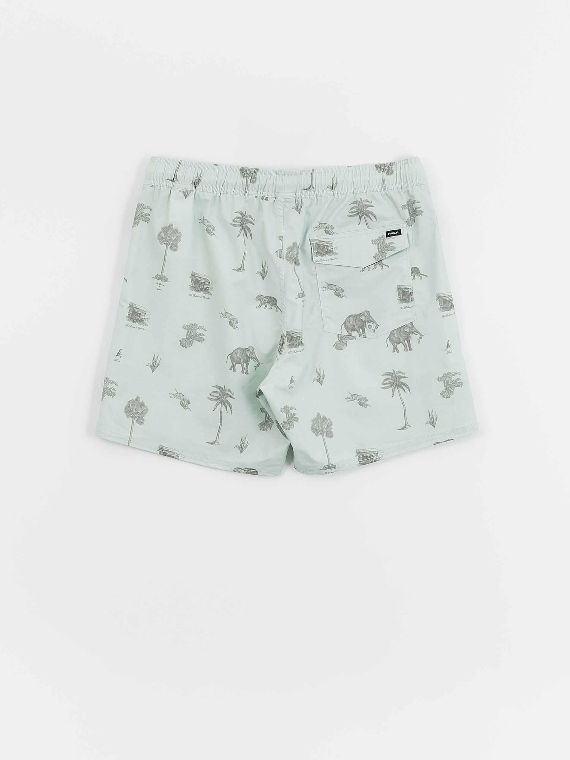 RVCA Barnes Elastic Boardshorts (cool blue)