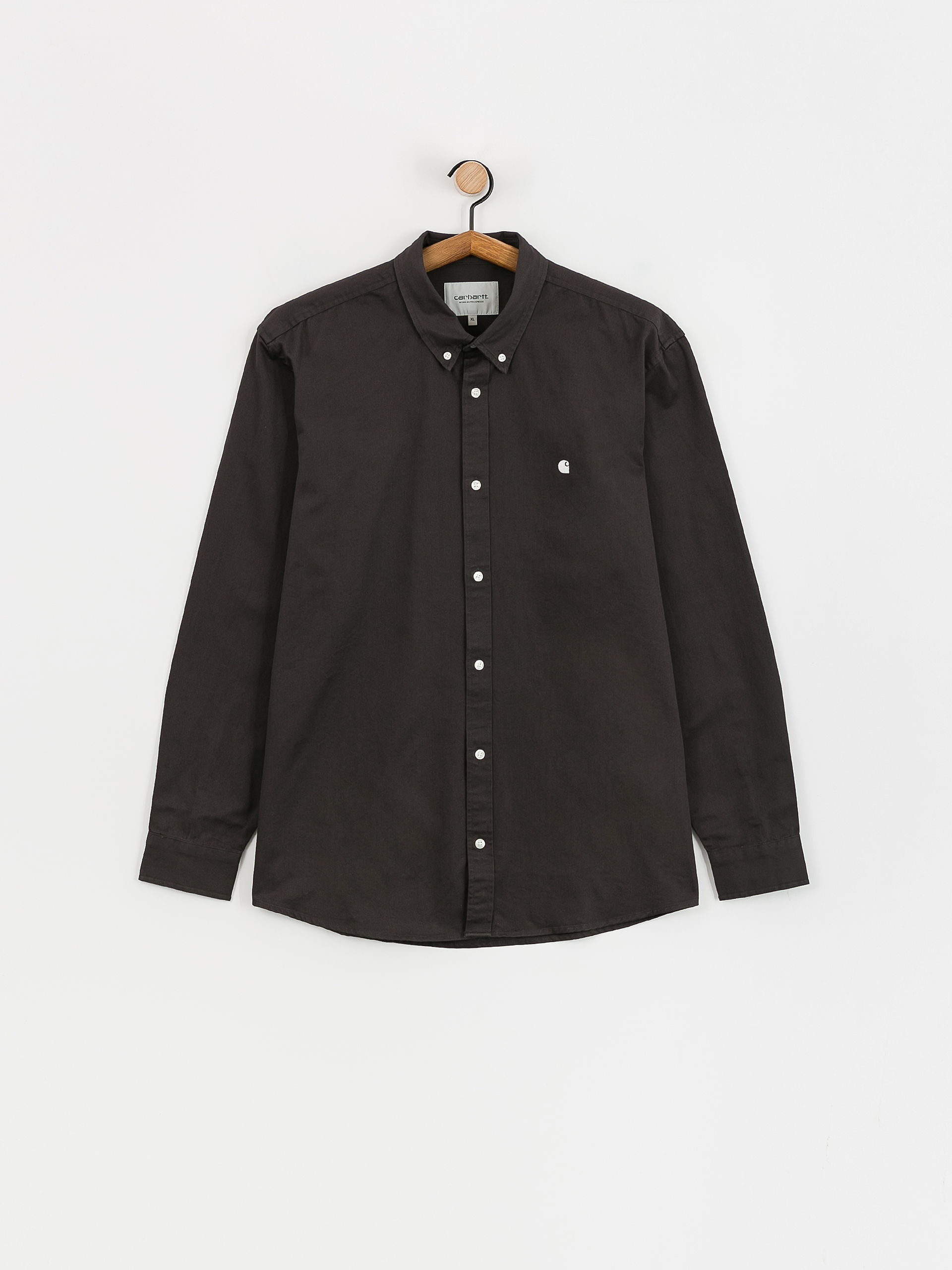 Carhartt WIP Madison Shirt (charcoal/white)