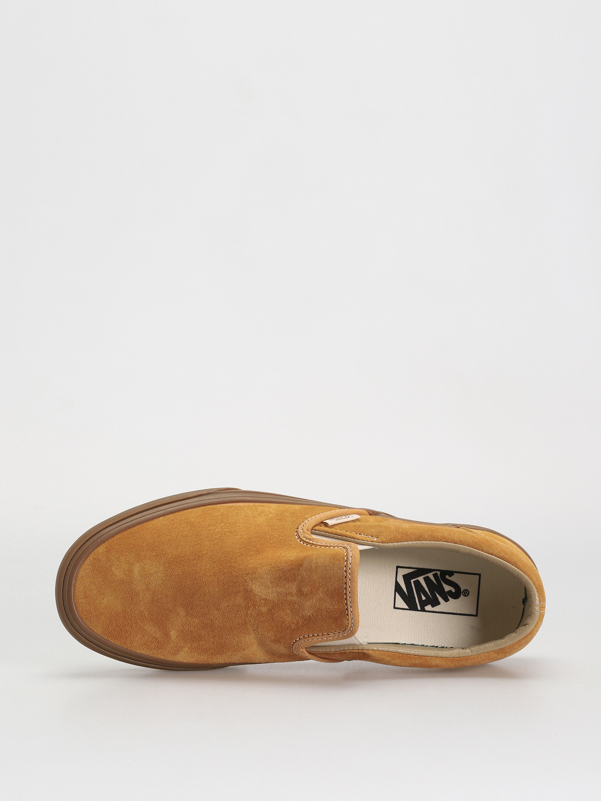 Vans Classic Slip On Schuhe (pig suede gum antelope)