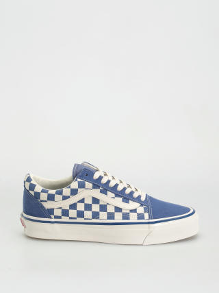Vans Old Skool 36 Shoes (checkerboard medium blue)