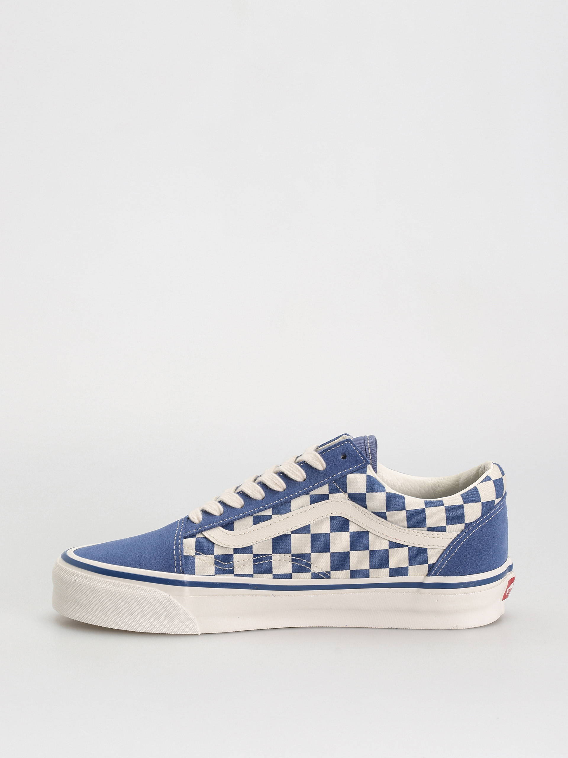 Vans Old Skool 36 Shoes (checkerboard medium blue)