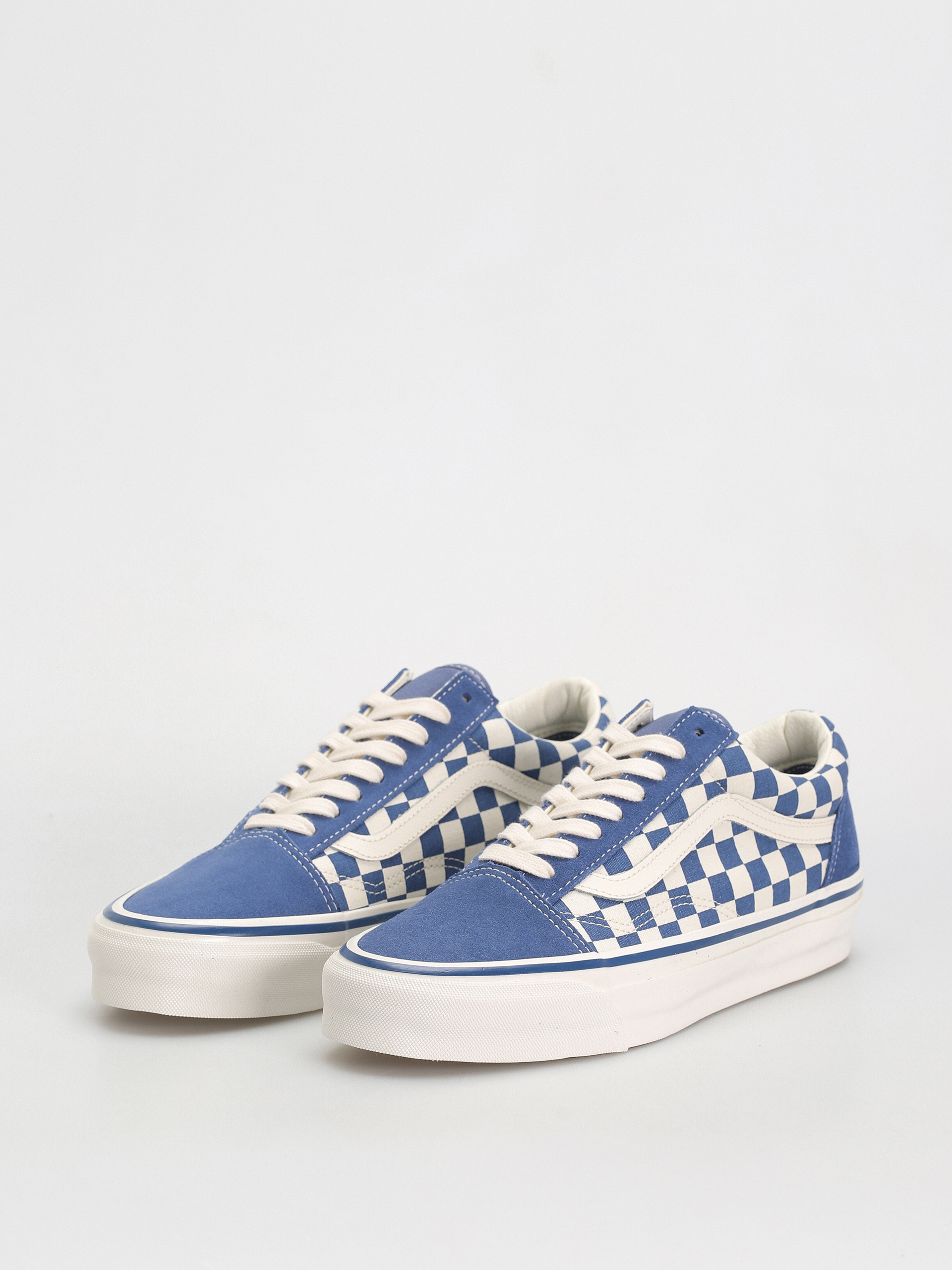 Vans Old Skool 36 Schuhe (checkerboard medium blue)