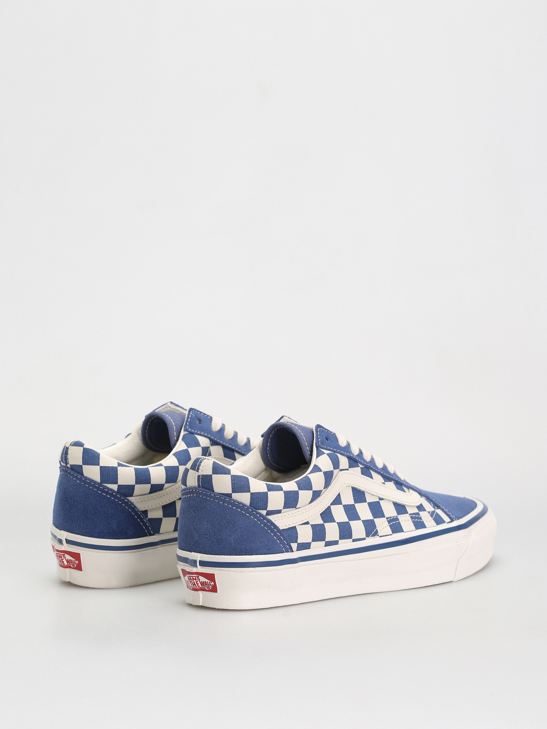 Vans Old Skool 36 Schuhe (checkerboard medium blue)
