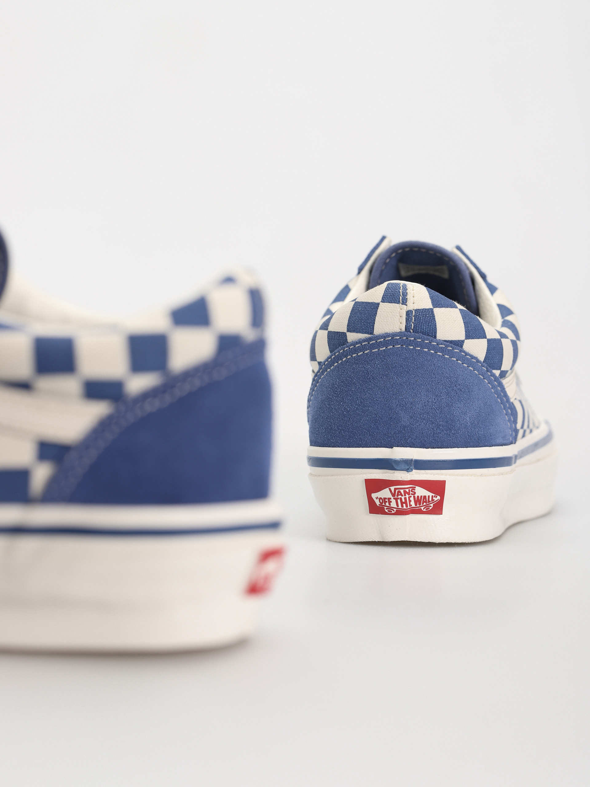 Vans Old Skool 36 Schuhe (checkerboard medium blue)