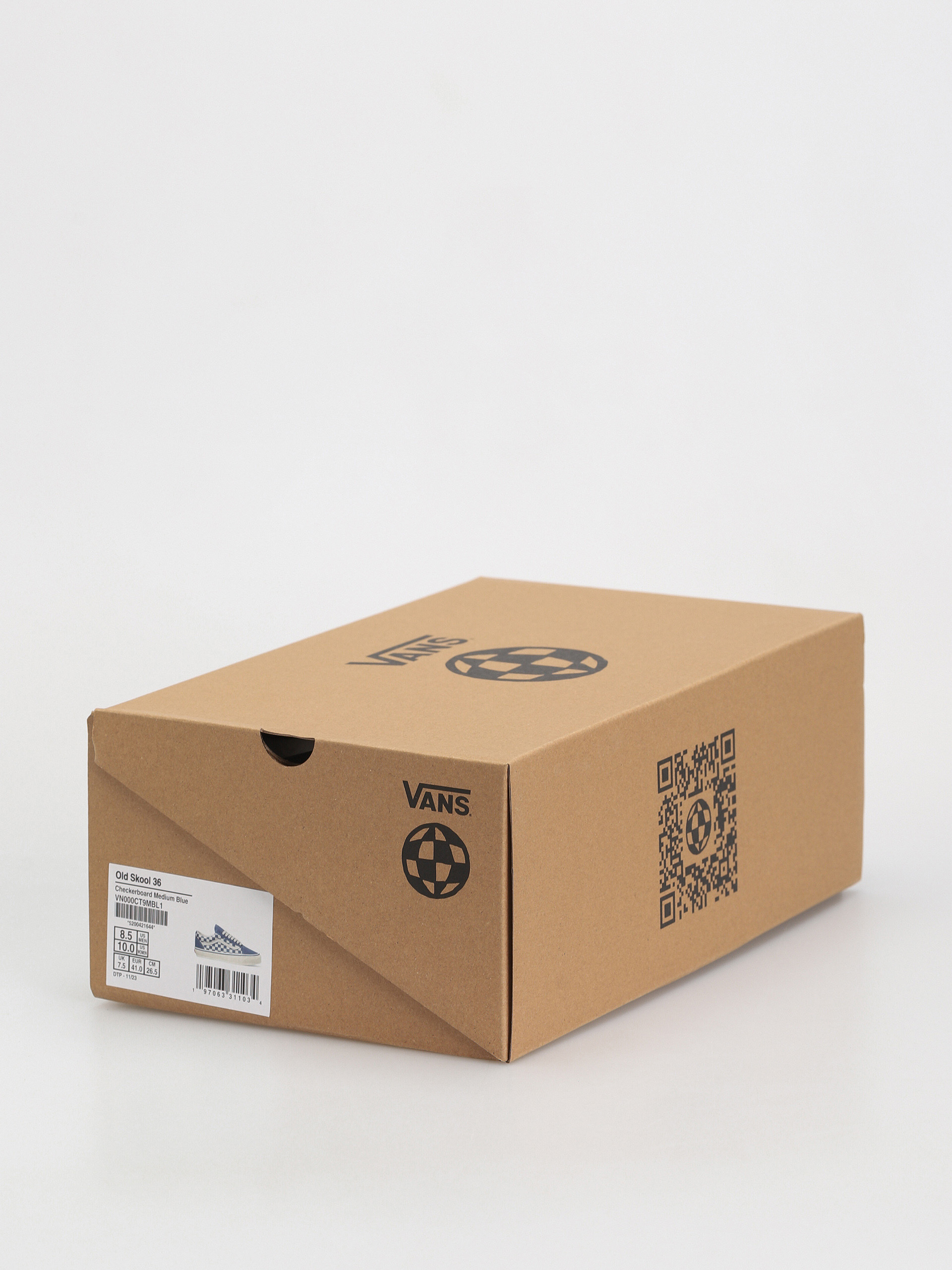 Vans Old Skool 36 Schuhe (checkerboard medium blue)