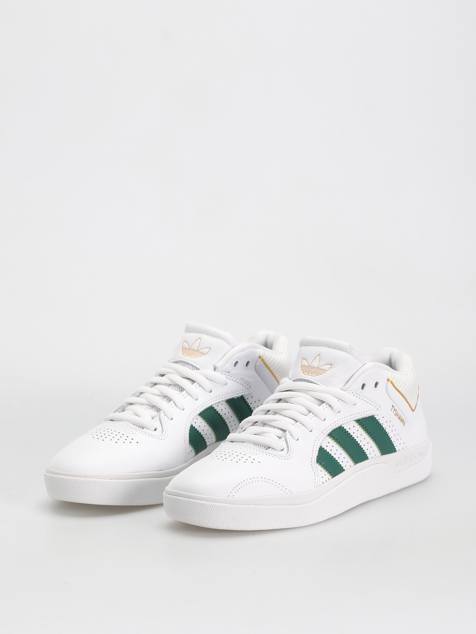 adidas Tyshawn Shoes (ftwwht/drkgrn/blubir)