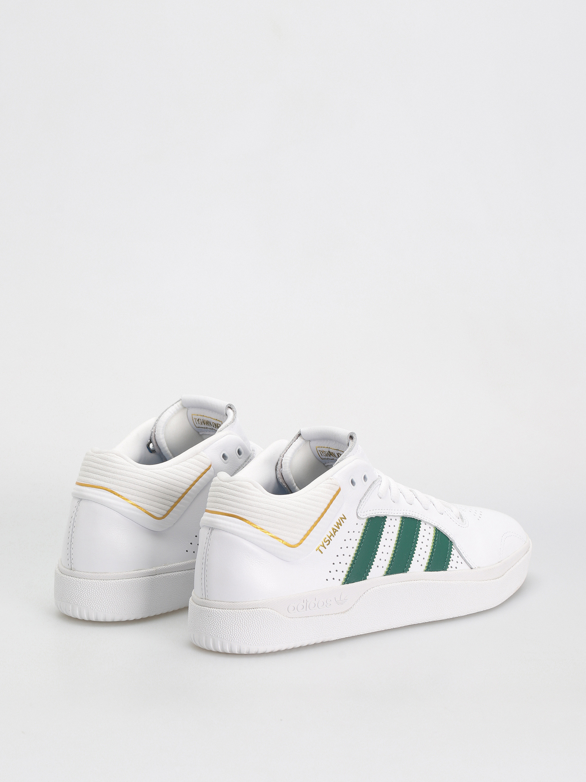 adidas Tyshawn Shoes (ftwwht/drkgrn/blubir)