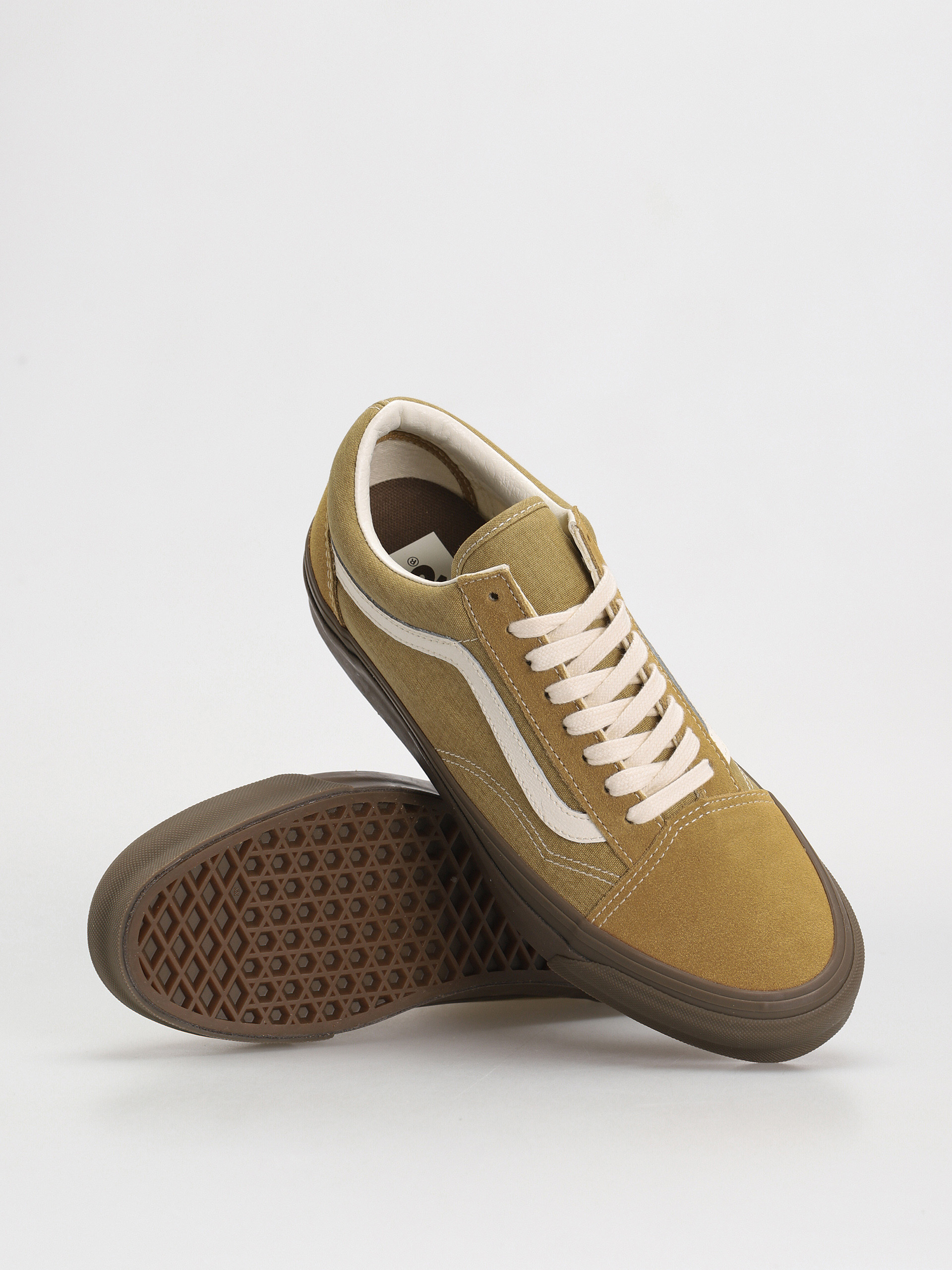 Vans Old Skool 36 Shoes (salt wash dirty yellow)