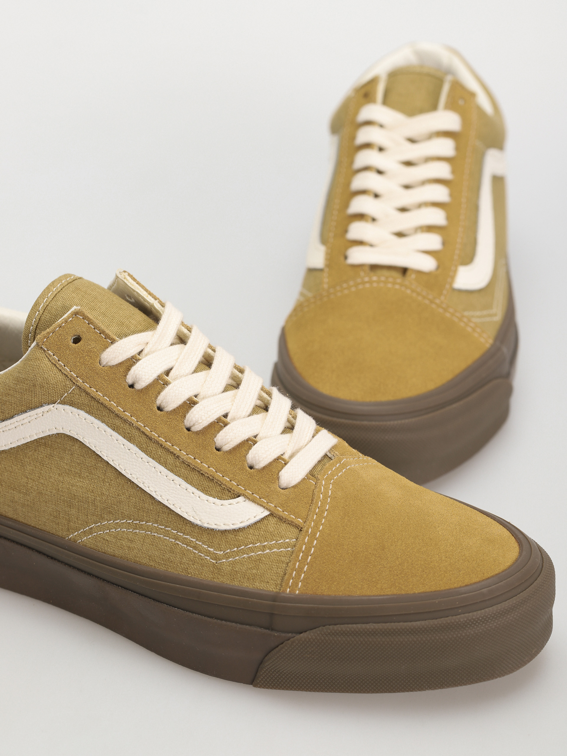 Vans Old Skool 36 Schuhe (salt wash dirty yellow)