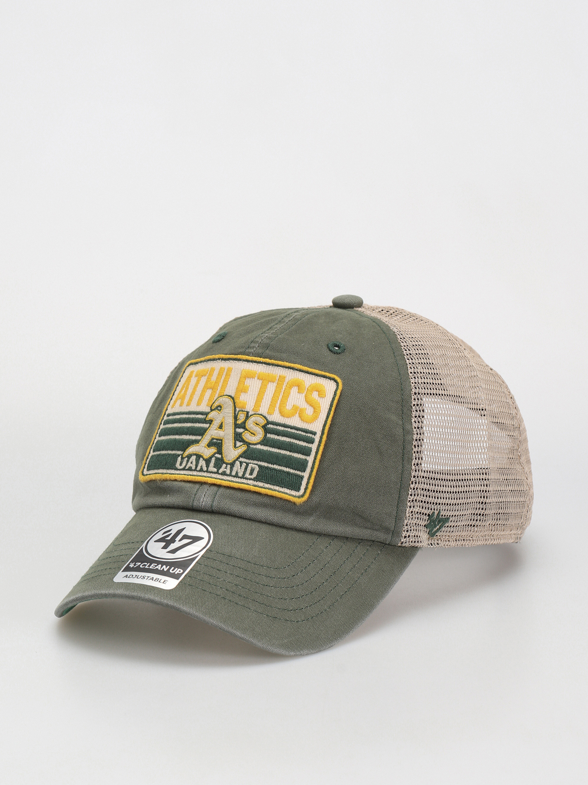 47 Brand MLB Oakland Athletics Four Stroke Cap (bottle green)