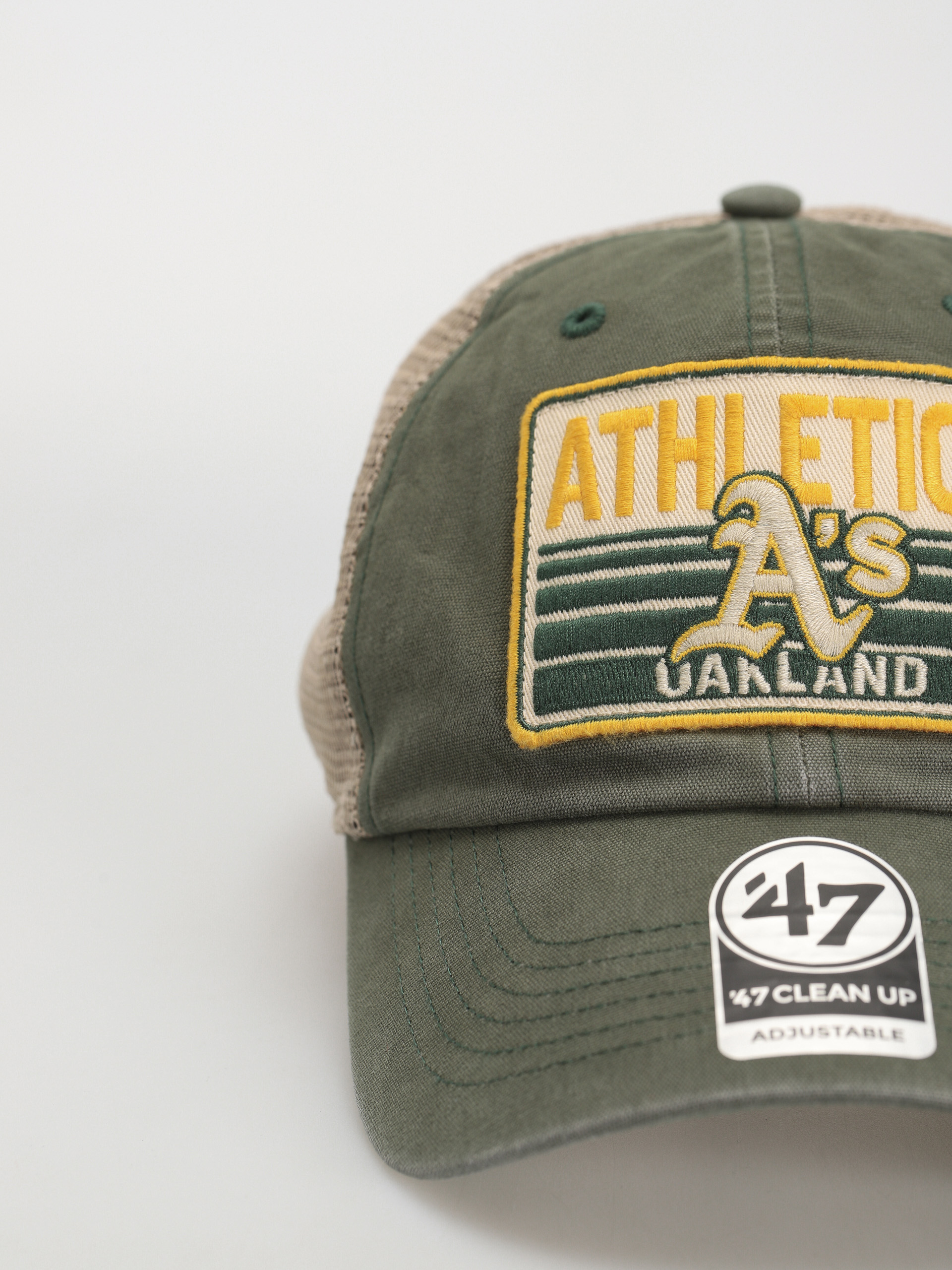 47 Brand MLB Oakland Athletics Four Stroke Cap (bottle green)