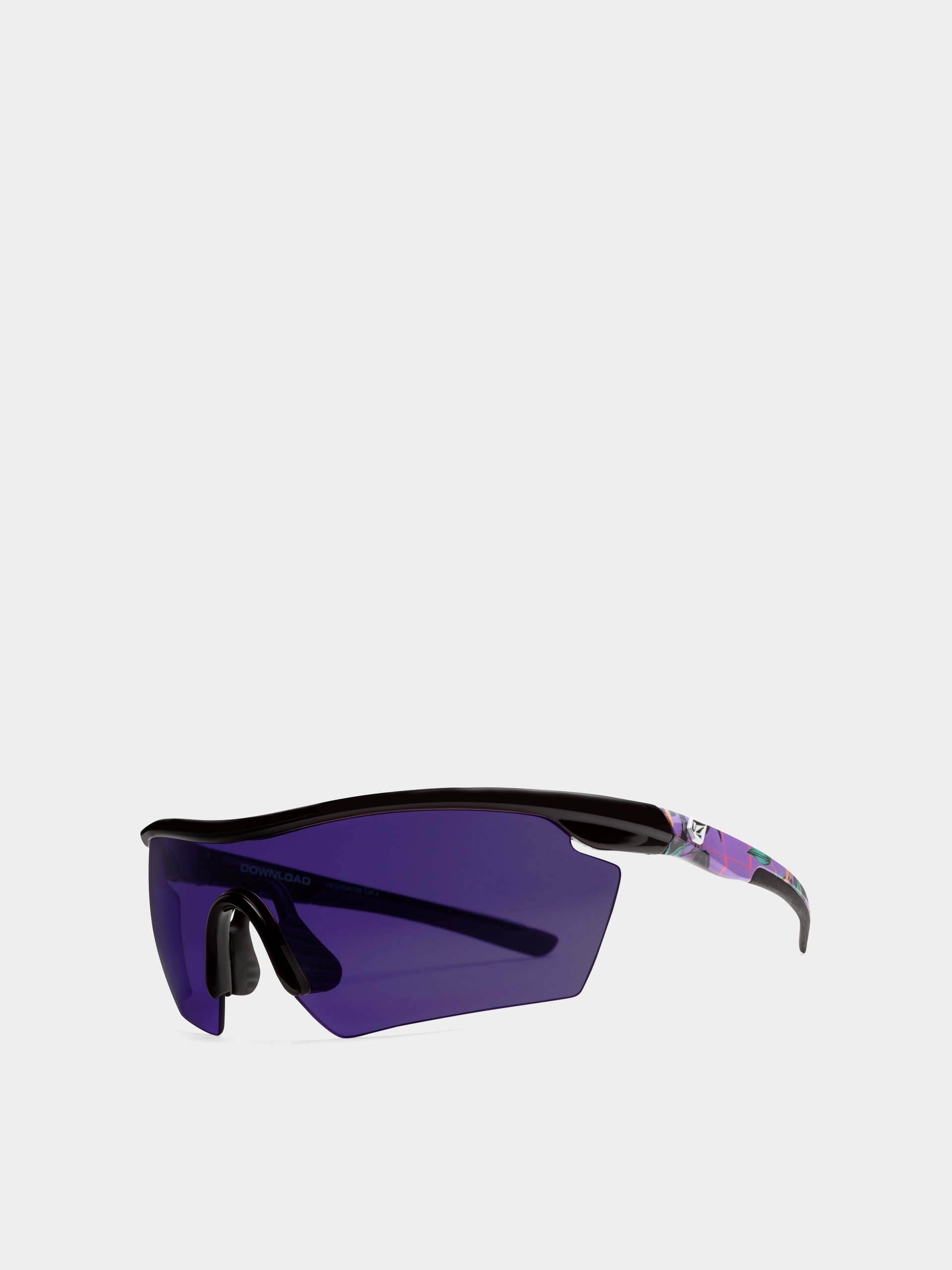 Volcom Sunglasses Download - grey (asphalt beach/gray/green)