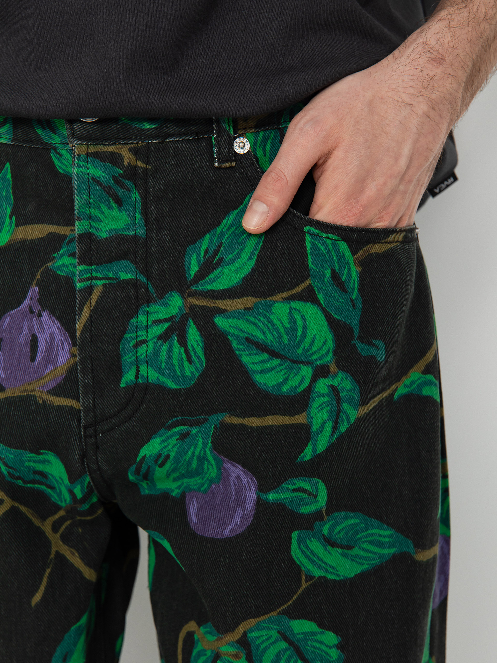 OBEY Hardwork Printed Denim Hose (rosin)