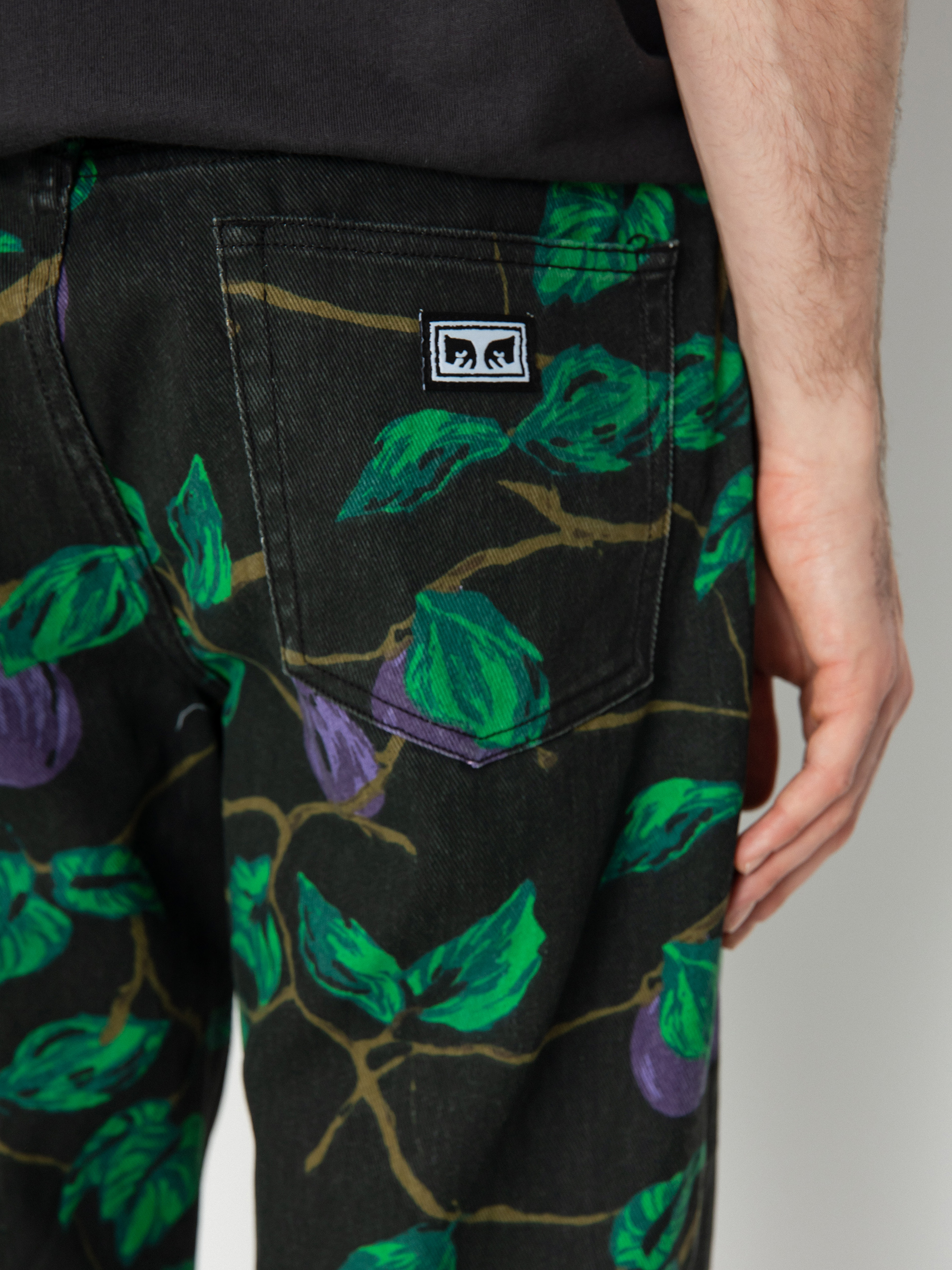 OBEY Hardwork Printed Denim Hose (rosin)