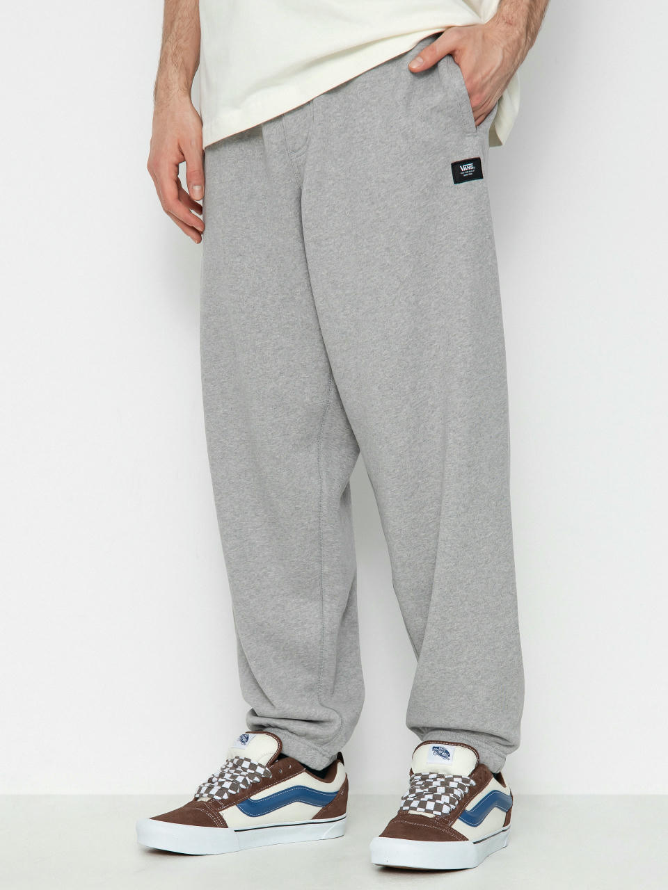 Vans Original Standards Loose Fleece Hose (cement heather)