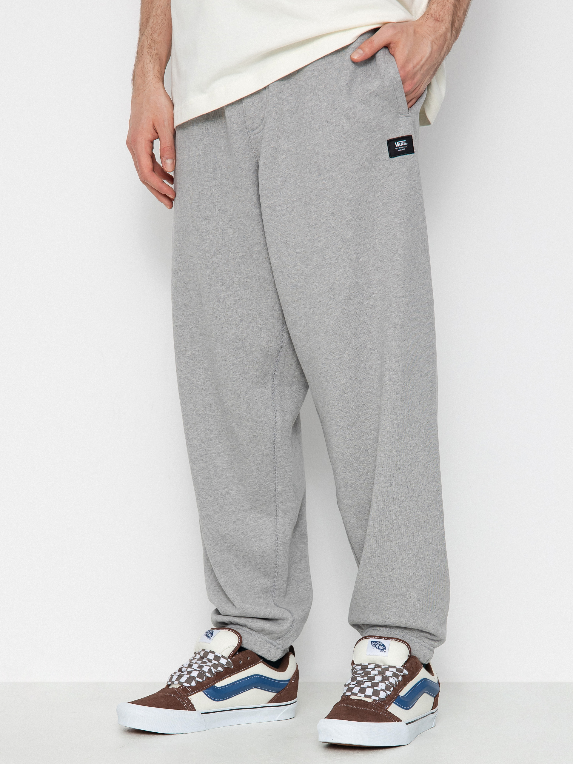 Vans Original Standards Loose Fleece Pants grey (cement heather)