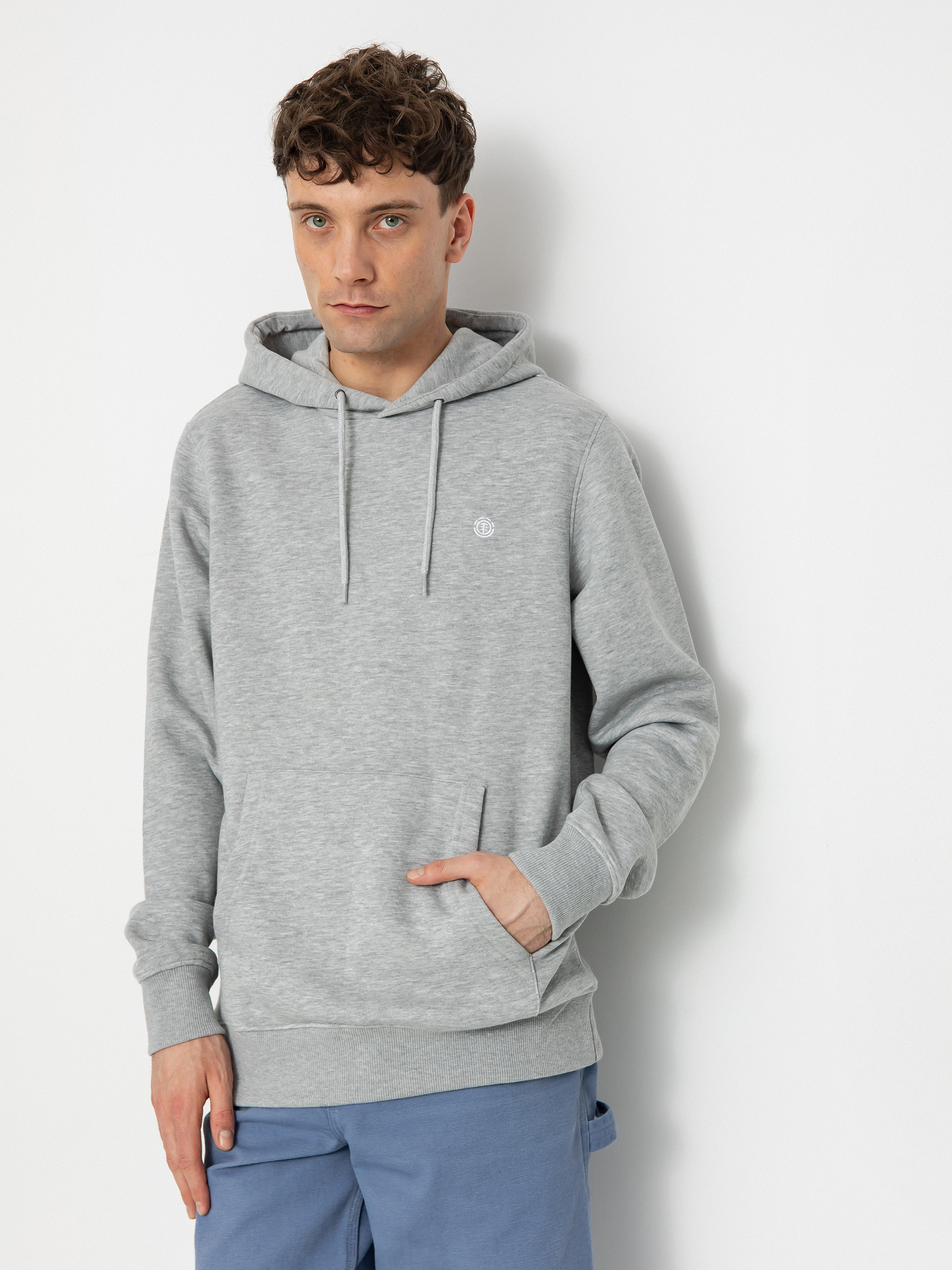 Element Cornell Classic HD Hoodie Grau (mid grey heather)