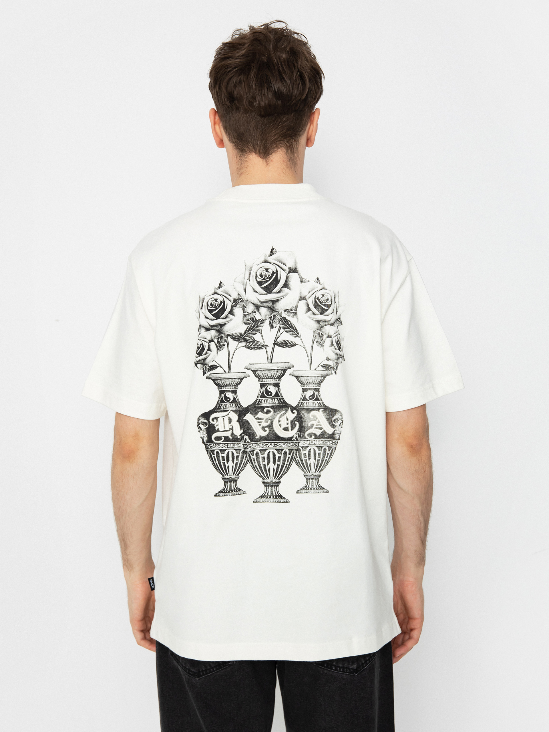 RVCA Benj Bouquet T-Shirt (salt)