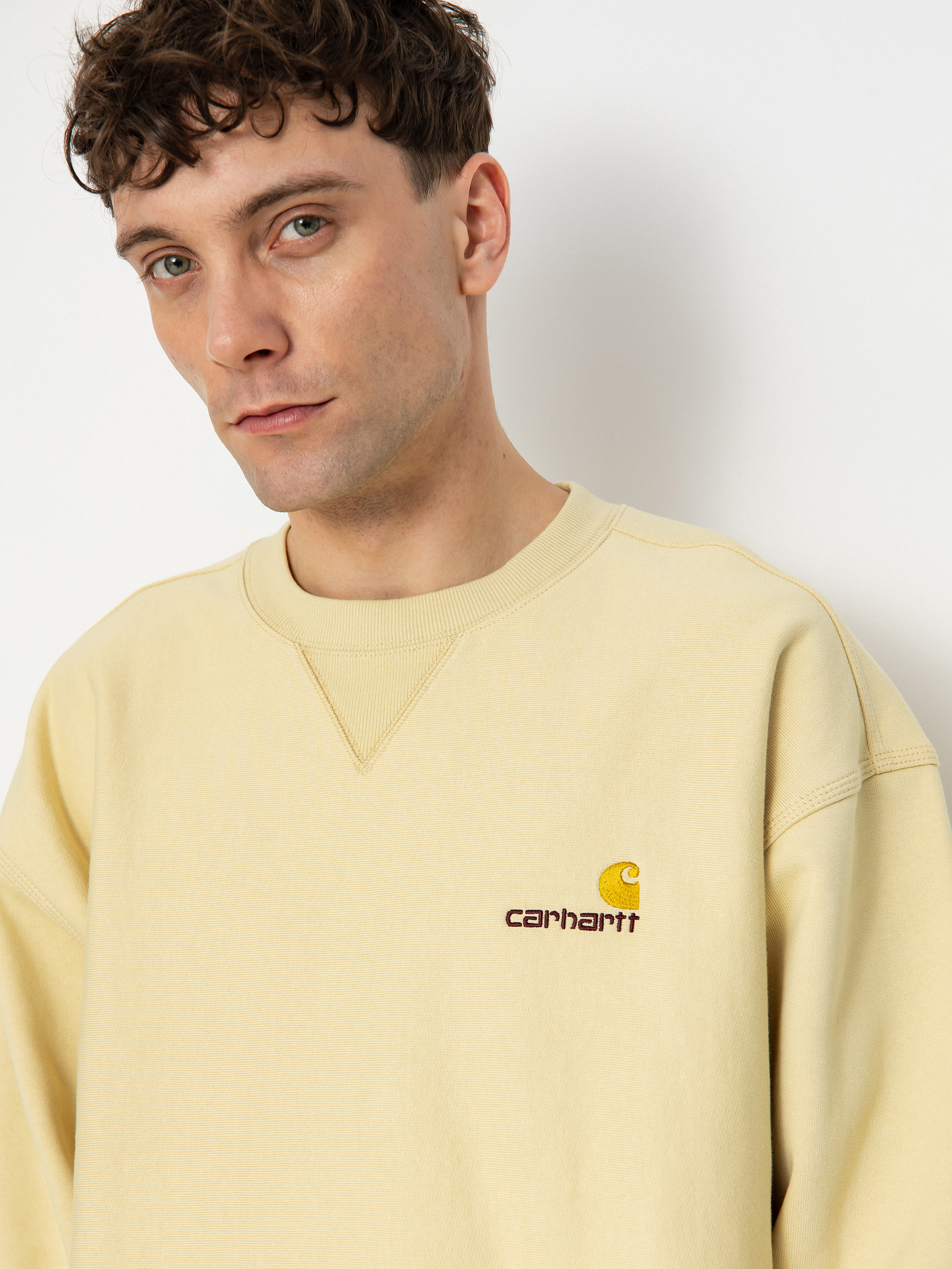 Carhartt WIP Sweatshirt American Script (rattan)