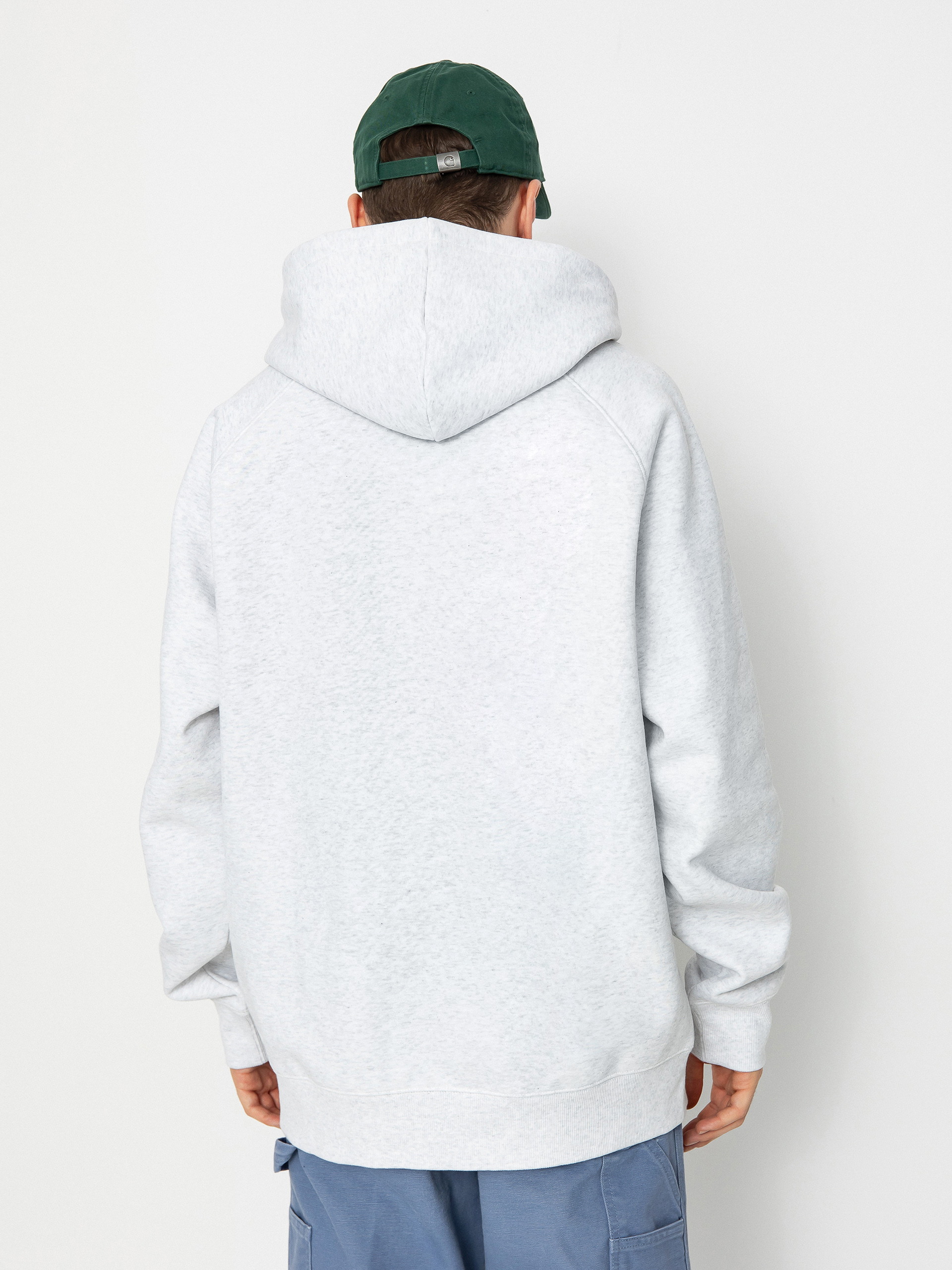 Carhartt WIP Hoodie Chase ZHD - grey (ash heather/gold)