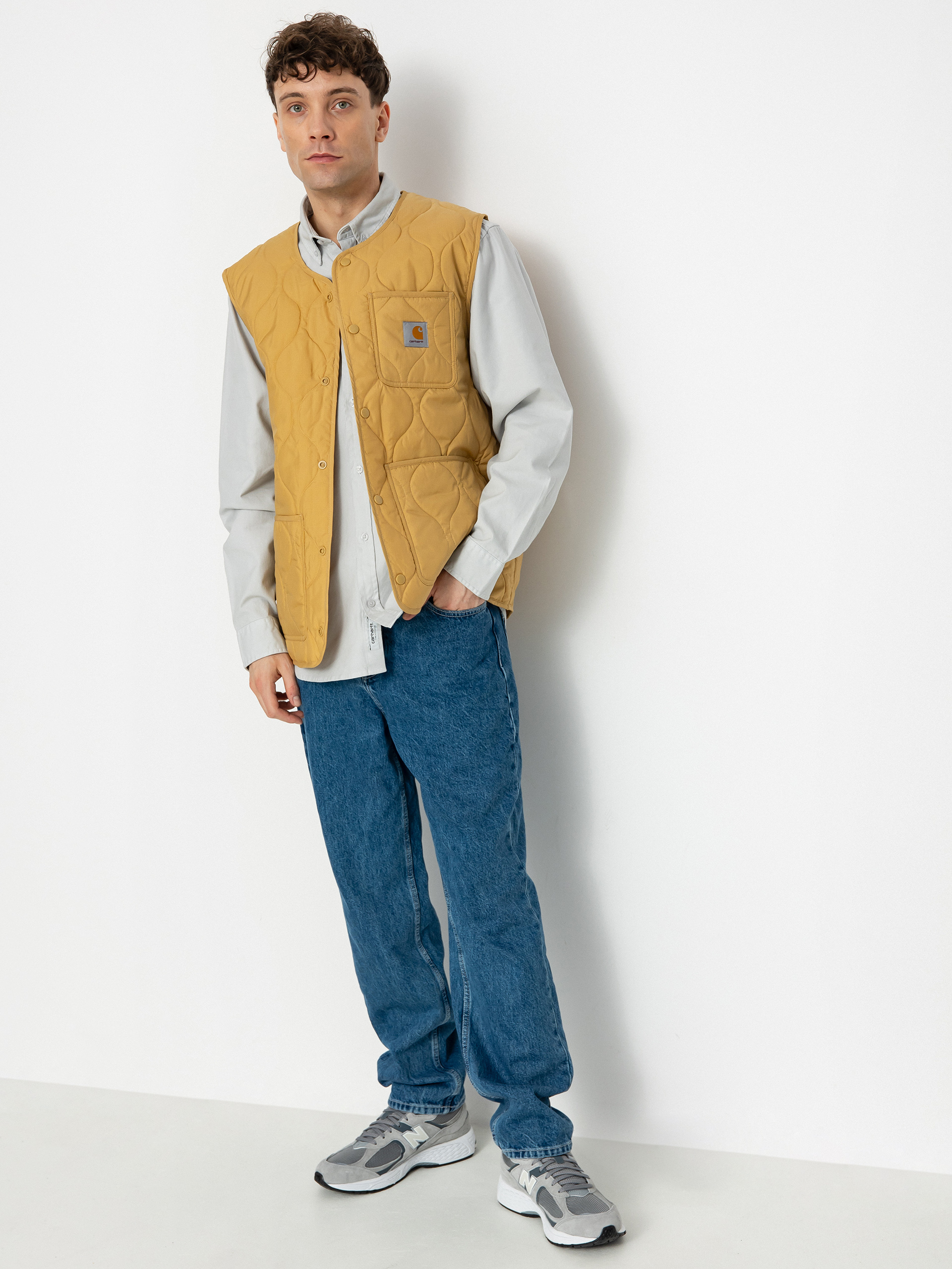 拓海 carhartt skyton vest Carhartt WIP Men's Skyton Vest - Bay