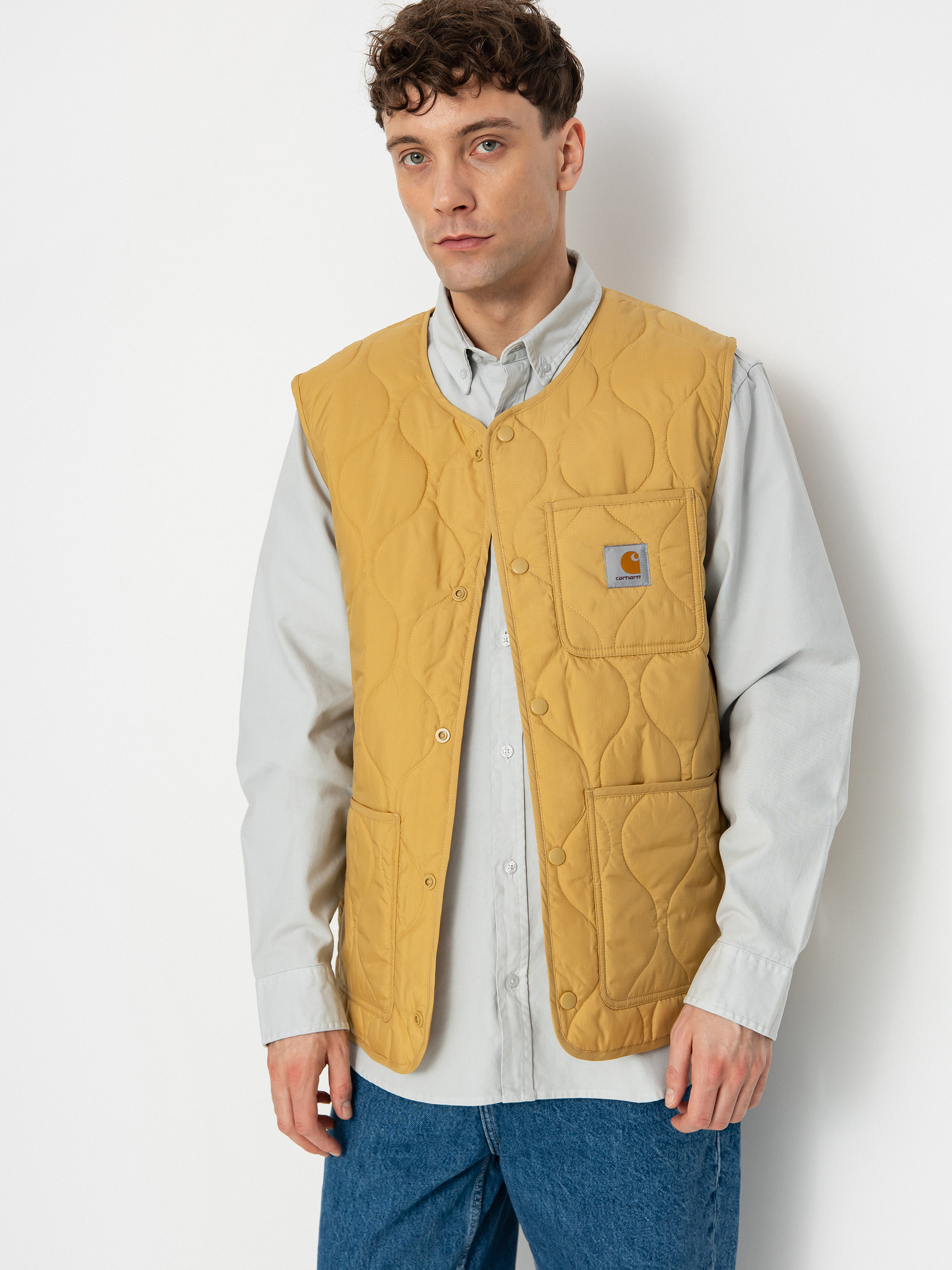 Carhartt WIP Vest Skyton - brown (bourbon)