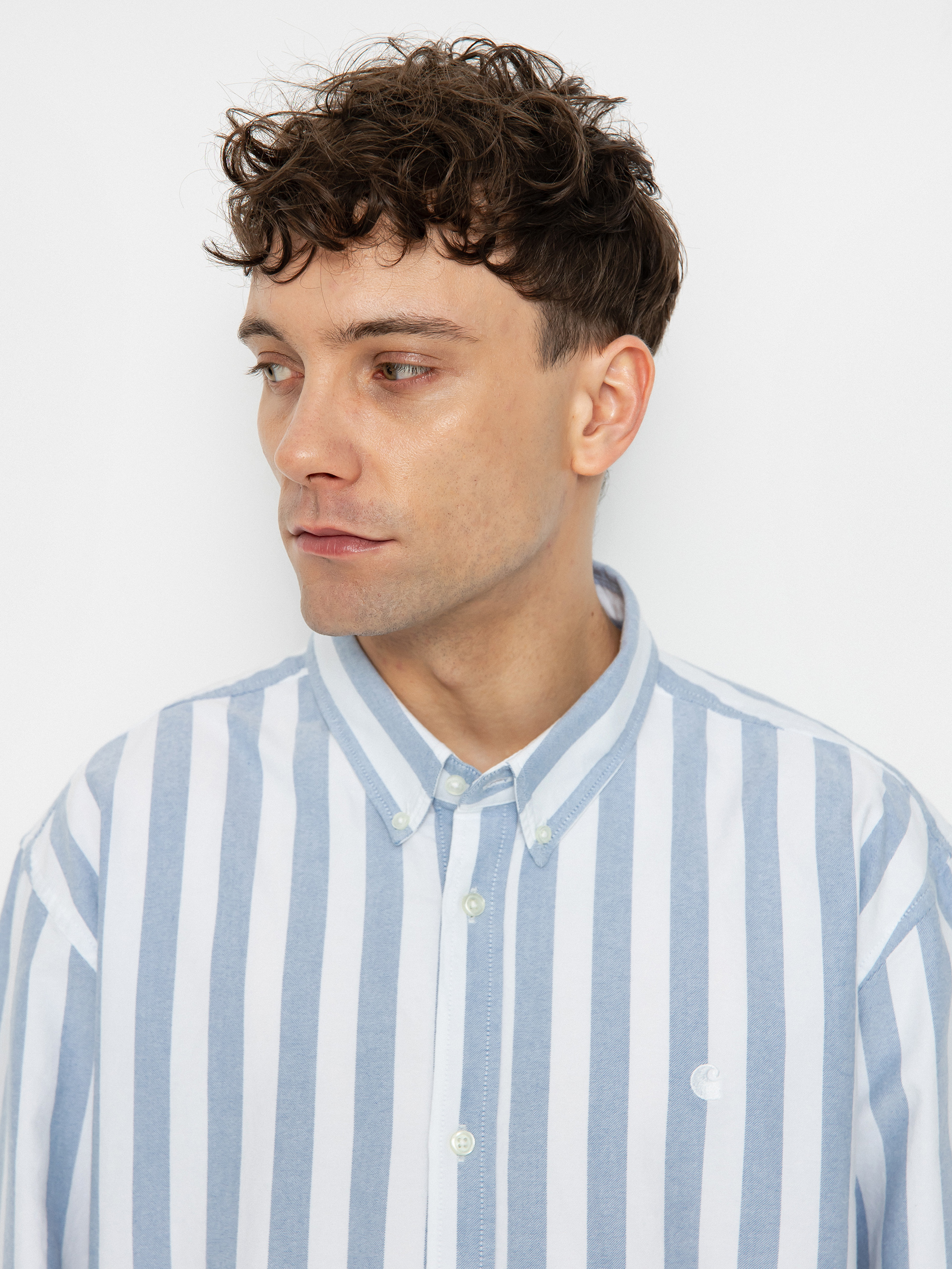 Carhartt WIP Dillion Shirt (dillion stripe/bleach/white)