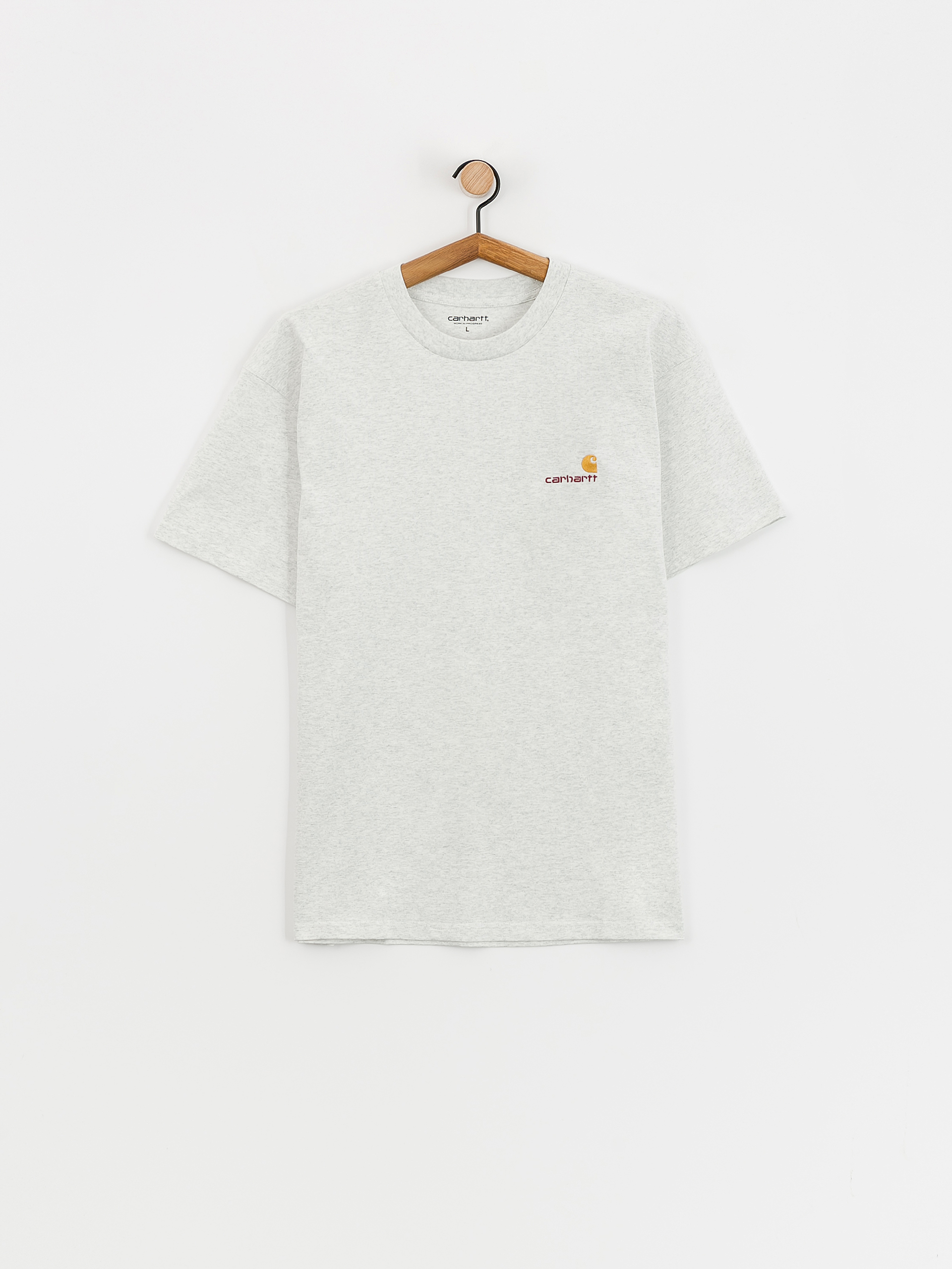 Carhartt WIP American Script T-Shirt (ash heather)
