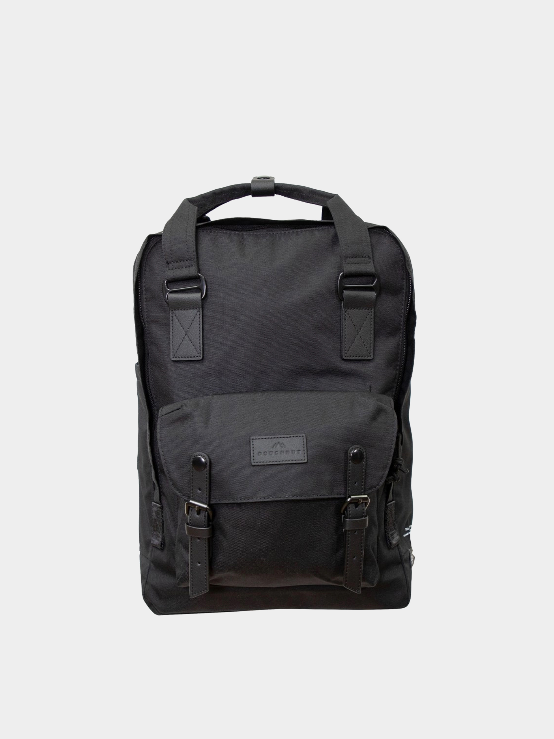 Doughnut Rucksack Macaroon Large Reborn Black Series Schwarz (black)
