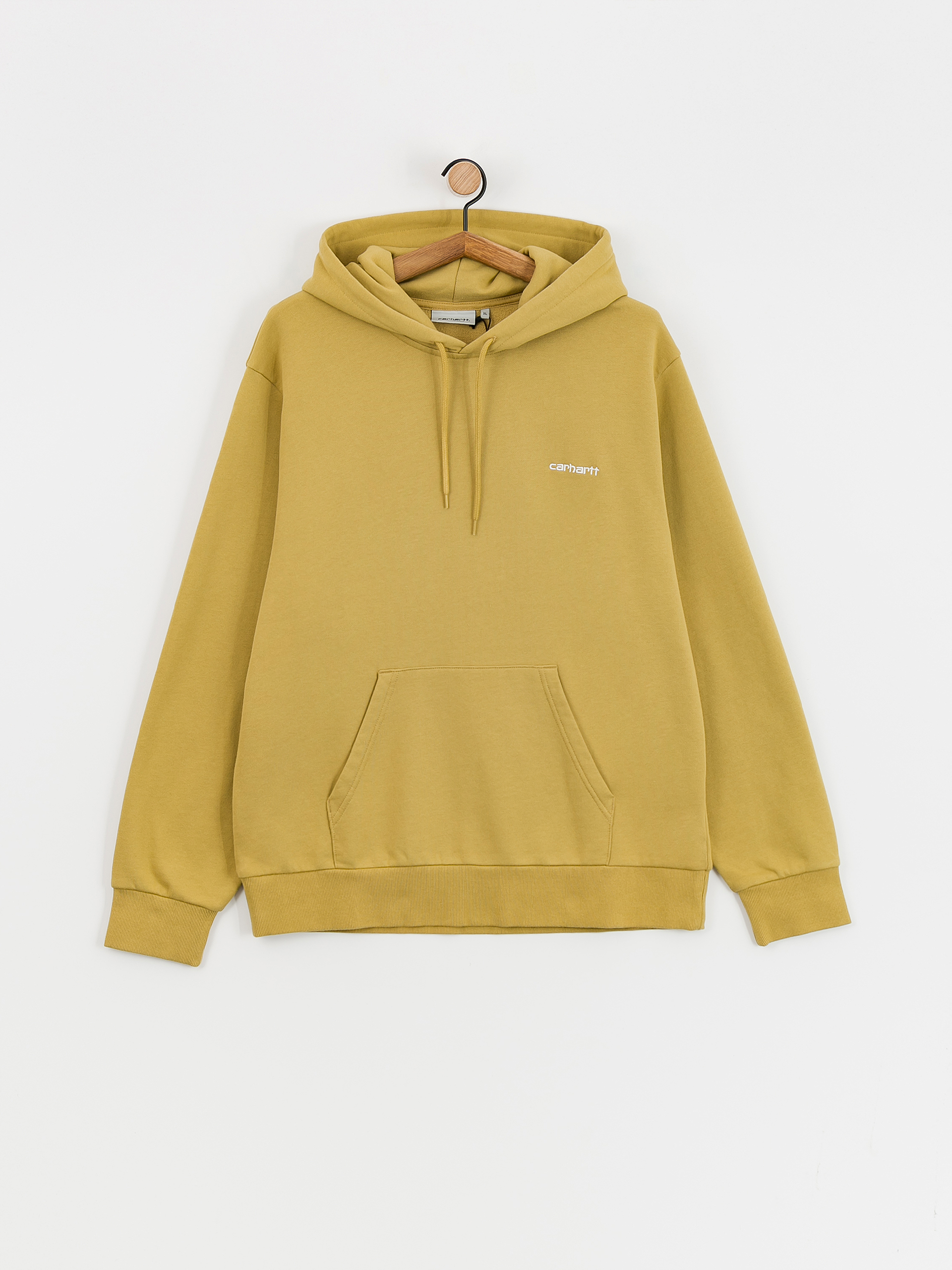 Carhartt WIP Script Embroidery HD Hoodie (agate/white)
