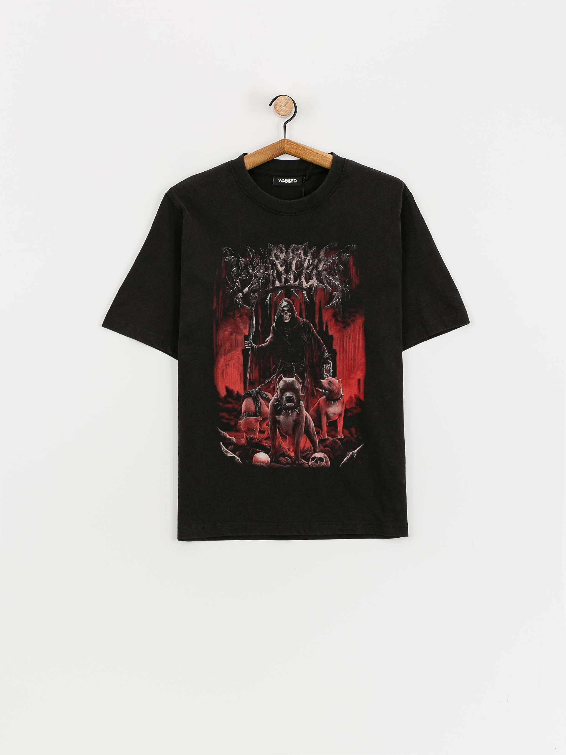 Wasted Paris T-Shirt Hell Gate (faded black)