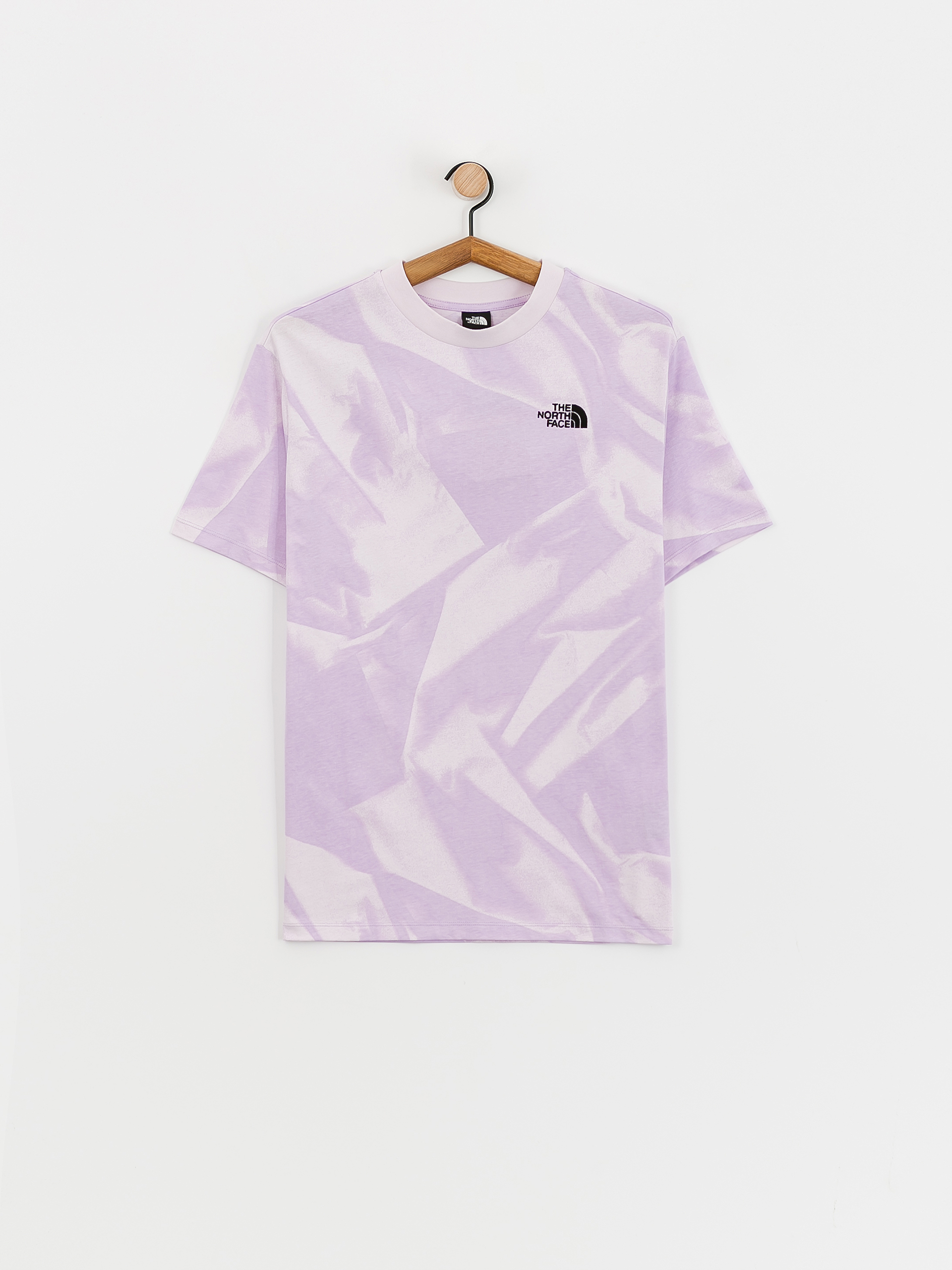 The North Face Oversize Simple Dome Print Wmn T-Shirt (icy lilac garment fold)