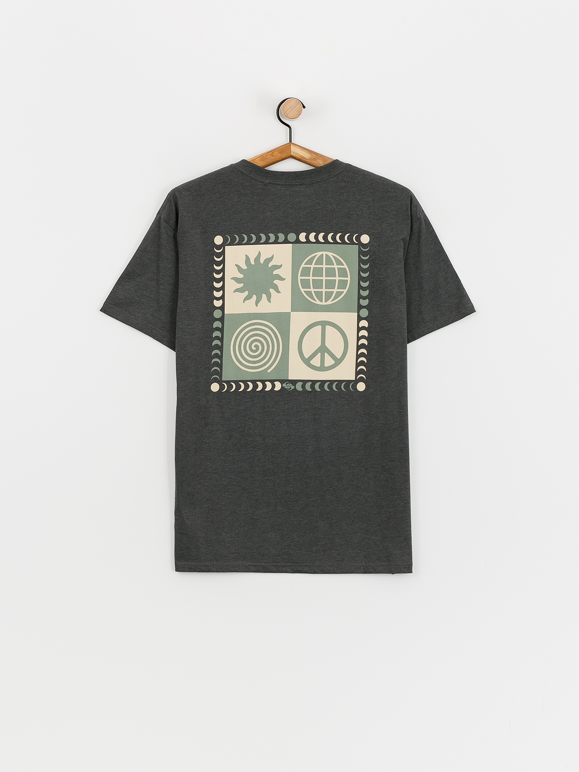 Quiksilver Peace Phase Tee T-Shirt (tarmac)