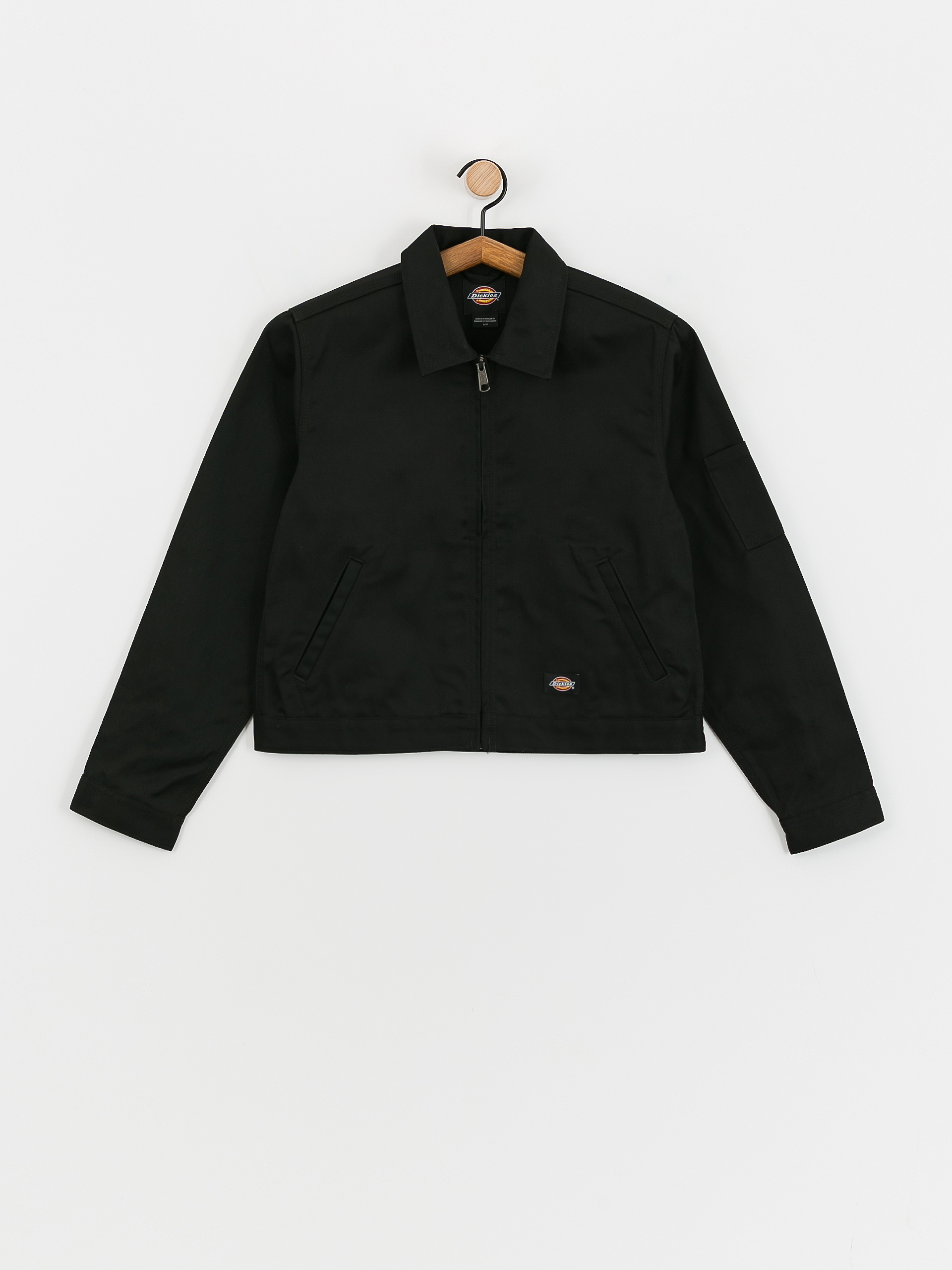 Dickies Unlined Cropped Eisenhower Wmn Jacket (black)