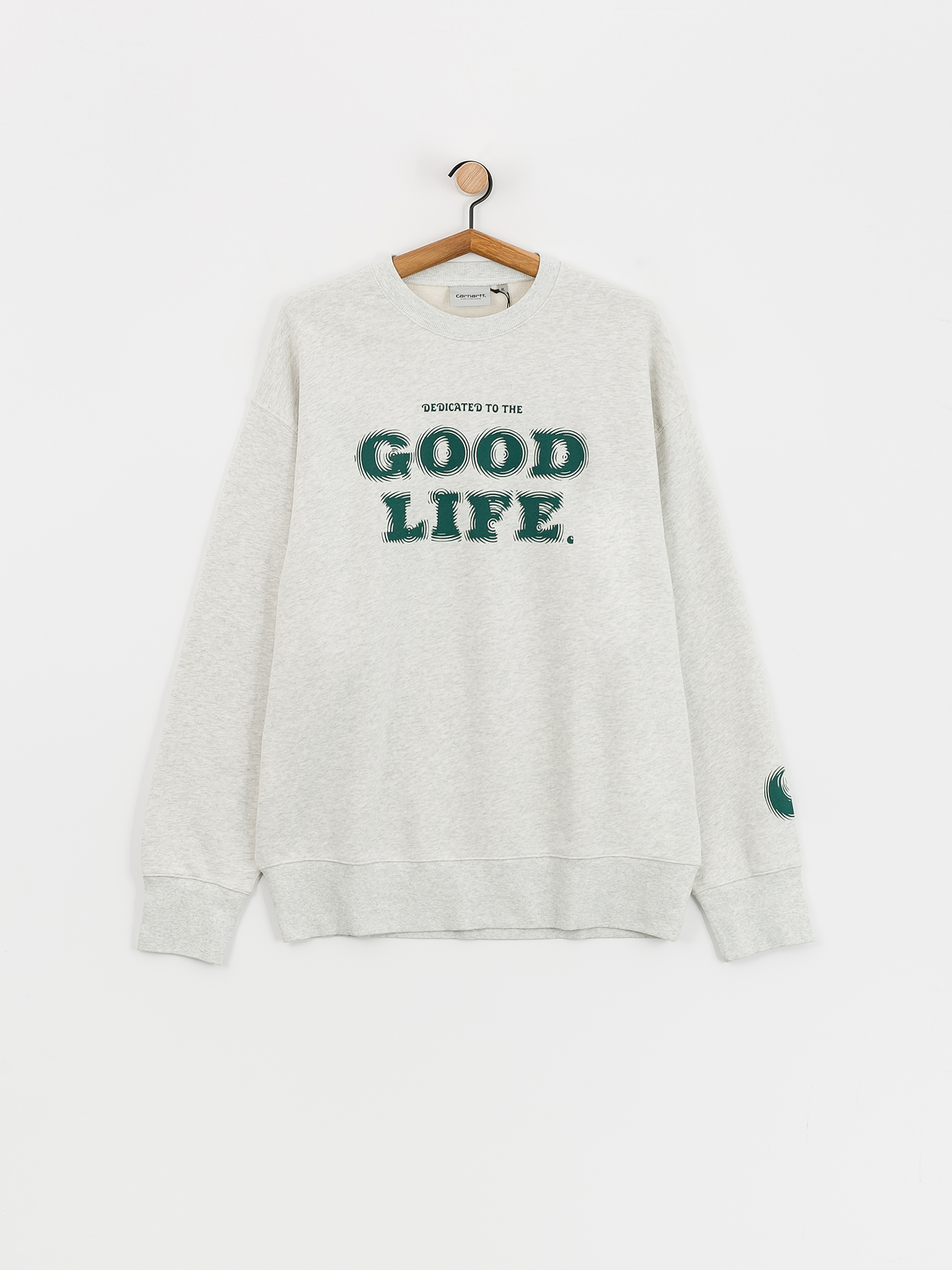 Carhartt WIP Mist Sweatshirt (ash heather/chervil)