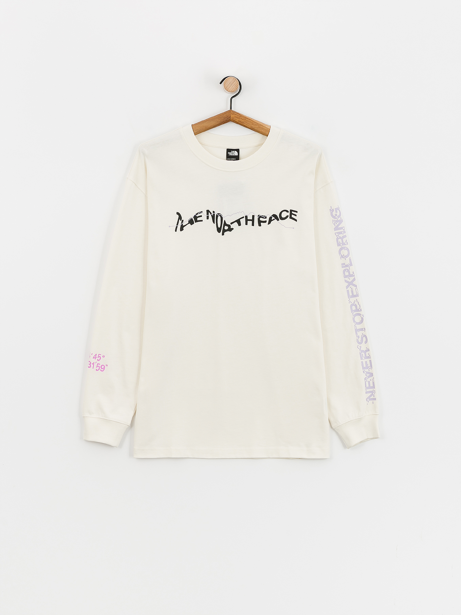 The North Face Nse Graphic Longsleeve - beige (white dune)