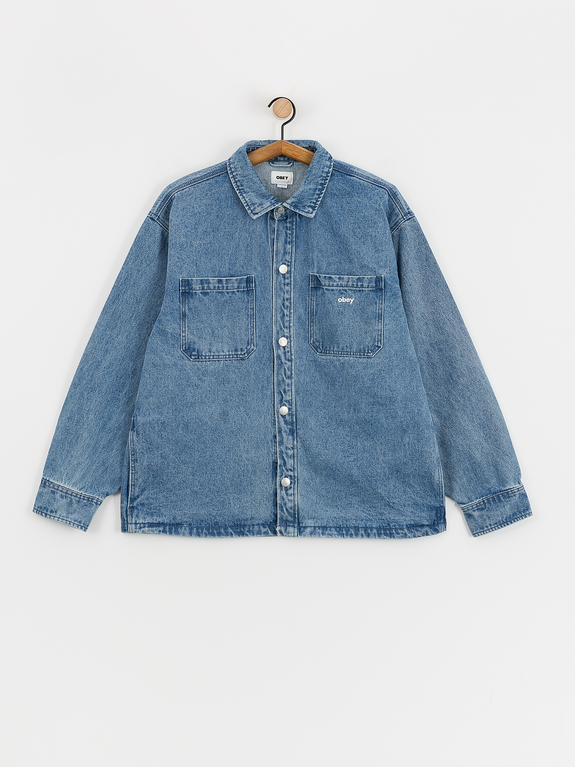 OBEY Winston Jacket (light indigo)